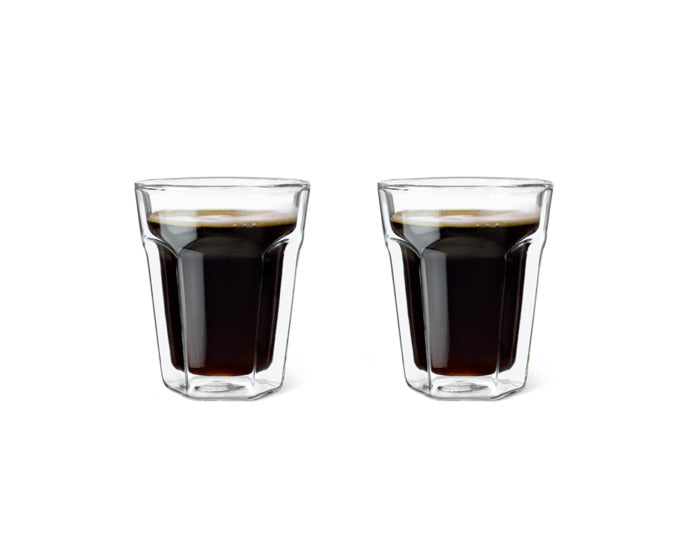 LEOPOLD Kaffeeglas doppelwandig 2 Stück in  präsentiert im Onlineshop von KAQTU Design AG. Glas ist von LEOPOLD