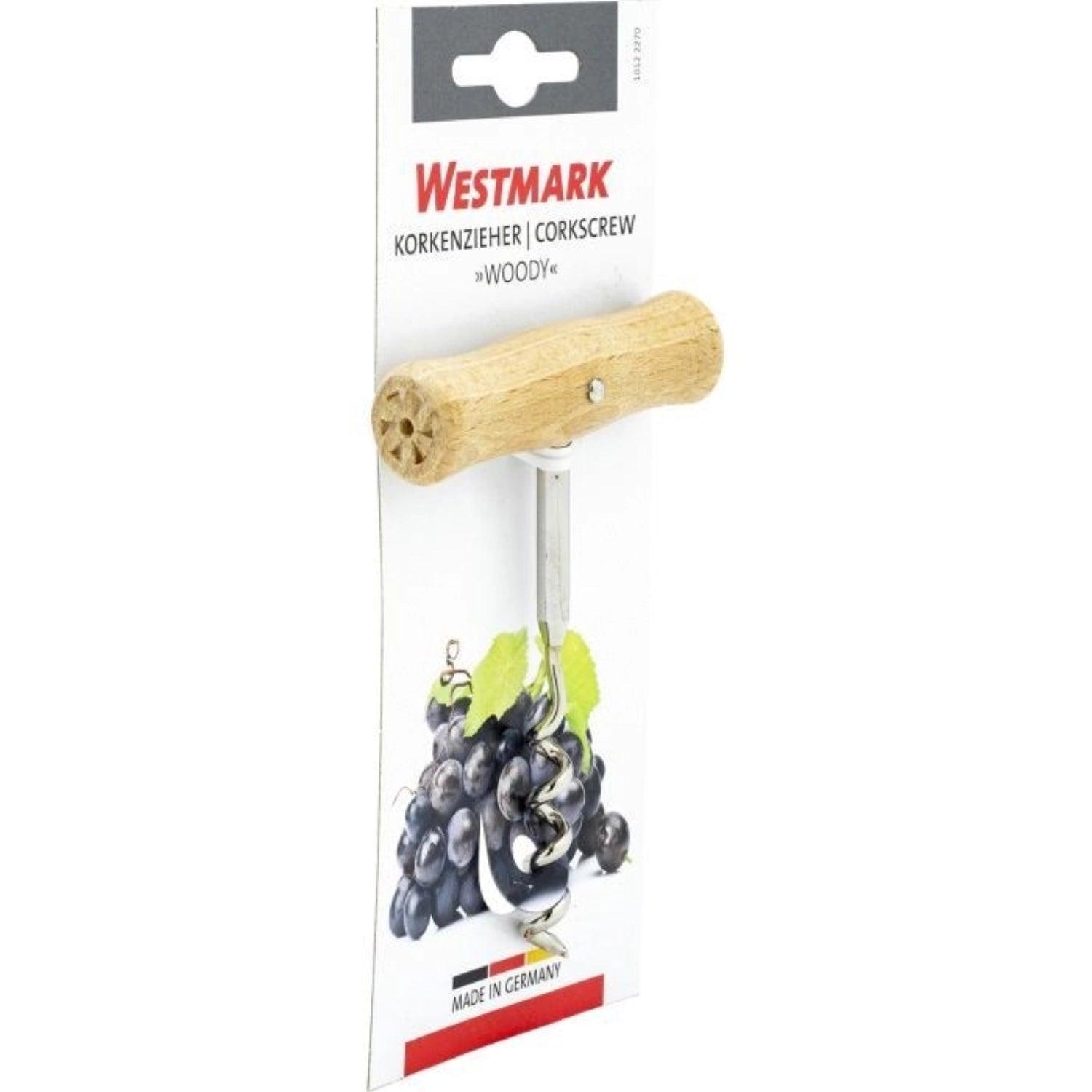 Korkenzieher Woody von Westmark, 105x80x20cm, robust und praktisch, ideal für Weinliebhaber, hochwertig und funktional.