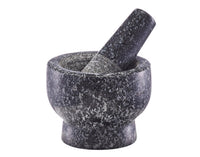 ZELLER Mörser mit Stössel Granit anthrazit ø 9x6.5 cm