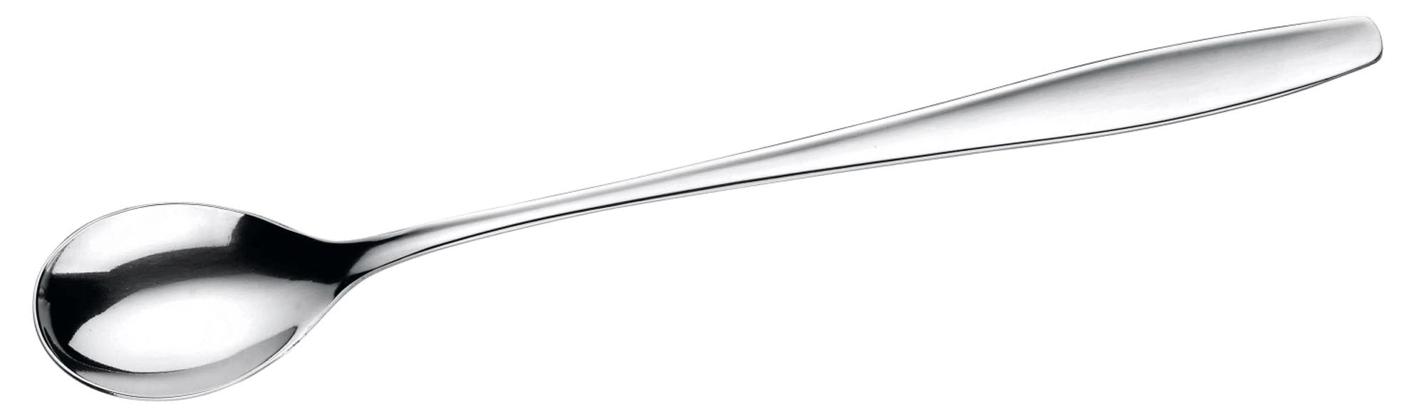 Der Capri Limonadenlöffel von Pintinox: 22cm, 18/10 Edelstahl, elegant, langlebig, spülmaschinenfest, ideal für Limonade und Desserts.