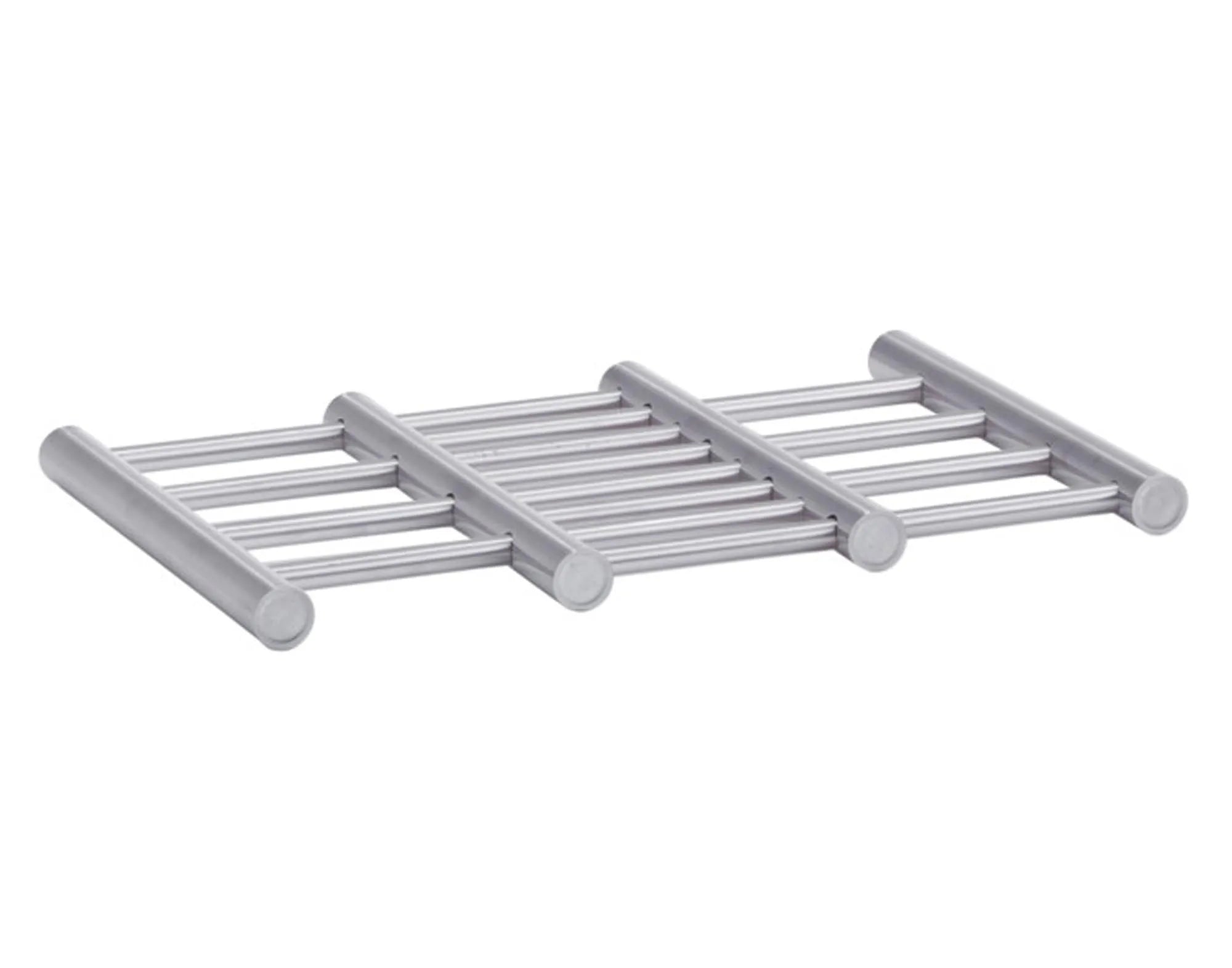 Der ausziehbare Topfuntersatz Inox von ZELLER PRESENT schützt Arbeitsflächen stilvoll und flexibel von 23-38 cm.