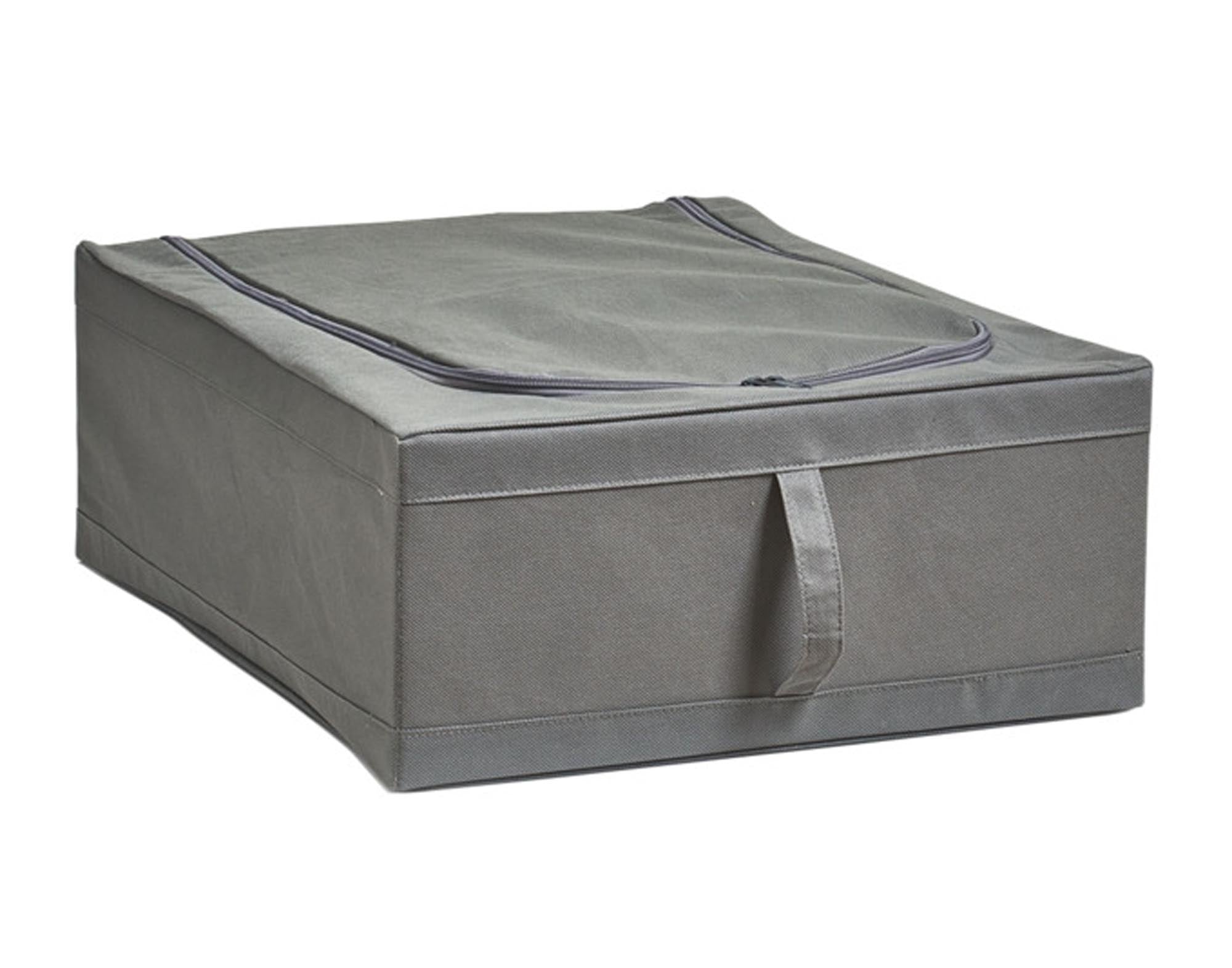 ZELLER Aufbewahrungsbox grau 44x55x19 cm