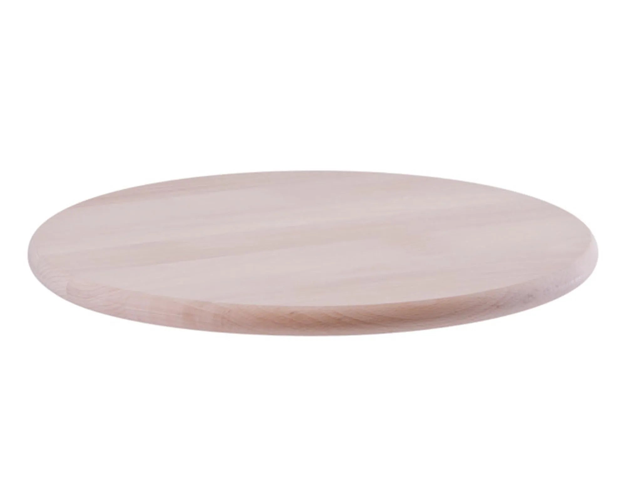Eleganter Drehteller aus Buchenholz (ø 36x4.2 cm) von ZELLER PRESENT: Ideal zum Schneiden, Anrichten und stilvollen Servieren.