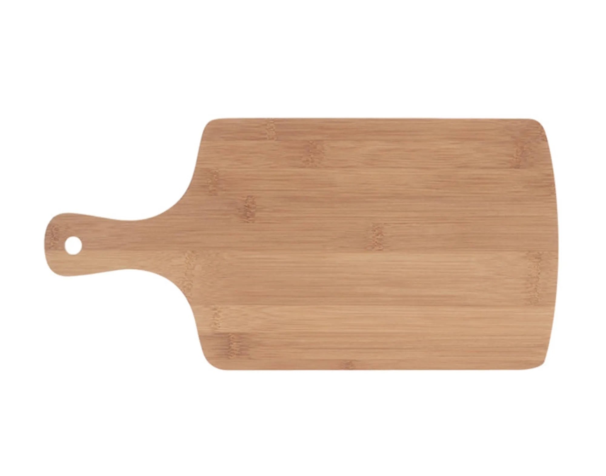 Elegantes Bambus-Schneidbrett 40x19.5 cm von ZELLER PRESENT: robust, langlebig, antibakteriell, mit Griff, vielseitig und pflegeleicht.