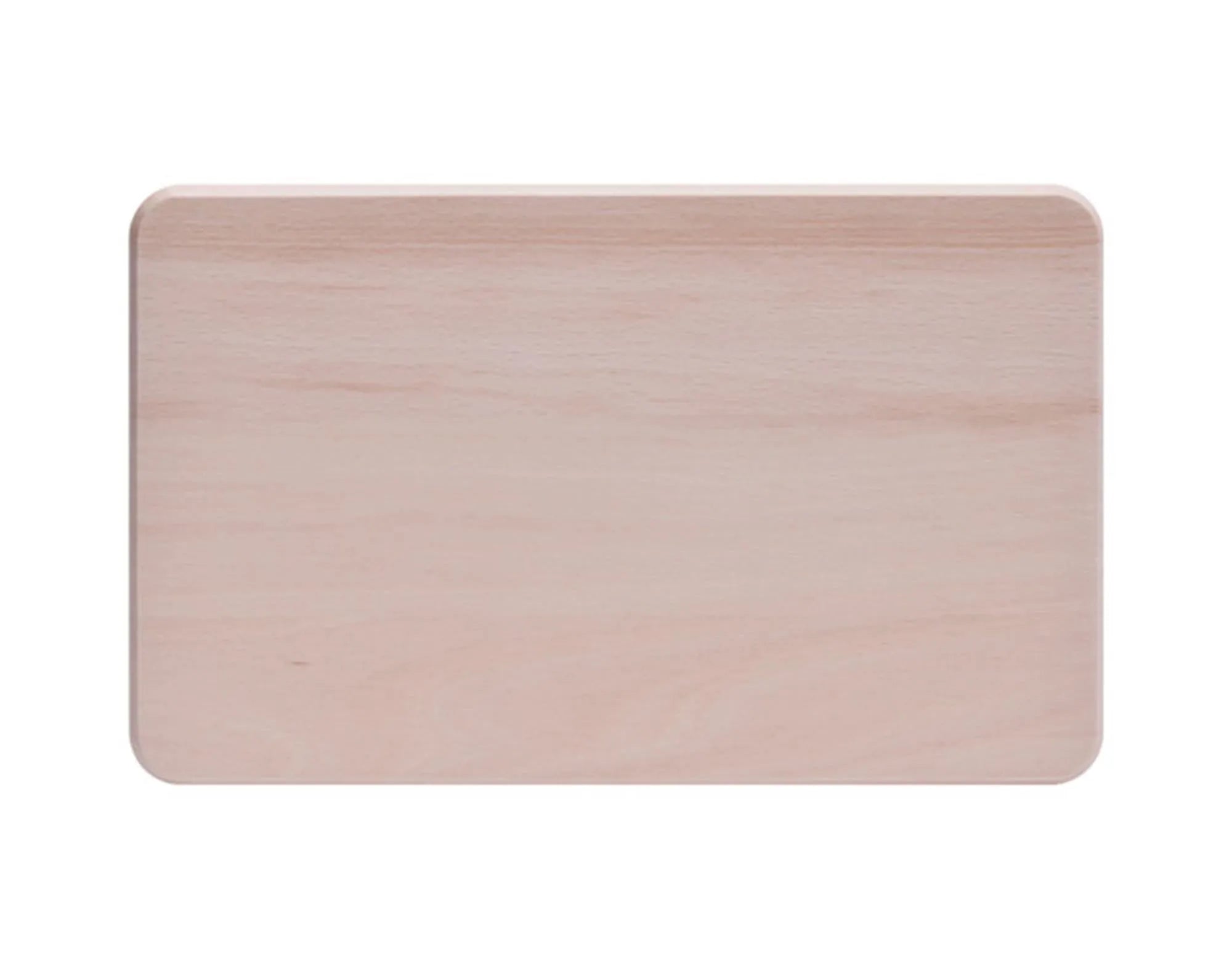 Kompaktes Schneidbrett aus Buchenholz (26x15x1.5 cm) von ZELLER PRESENT: robust, hygienisch, messerschonend, stilvoll.