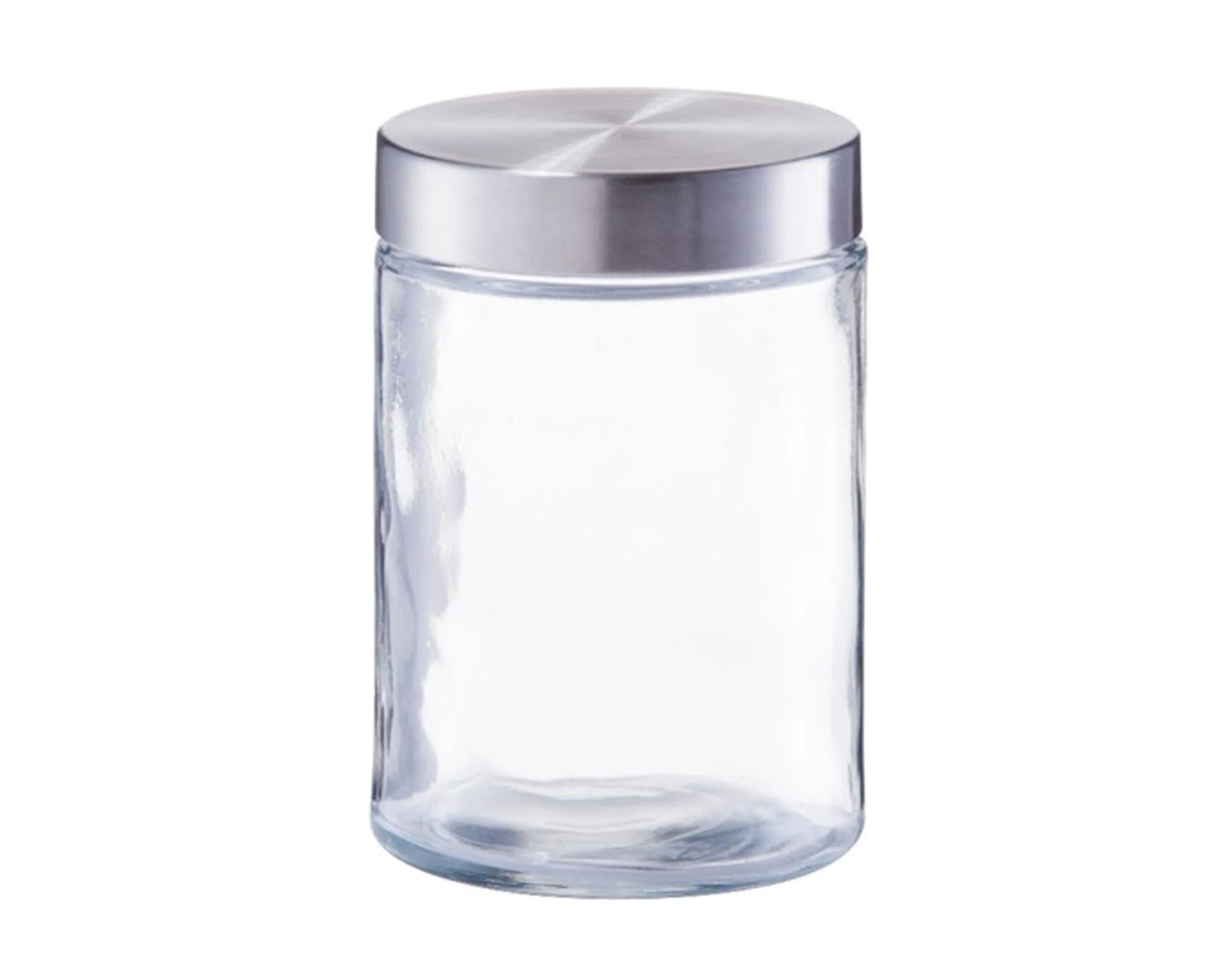 Elegantes Vorratsglas 1100 ml von ZELLER PRESENT: Inox-Deckel, langlebig, luftdicht, ideal für Reis, Nudeln, Müsli. Stilvoll und praktisch.