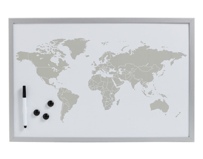 Magnet Memobord World 60x40 cm in  präsentiert im Onlineshop von KAQTU Design AG. Büromaterial ist von ZELLER PRESENT