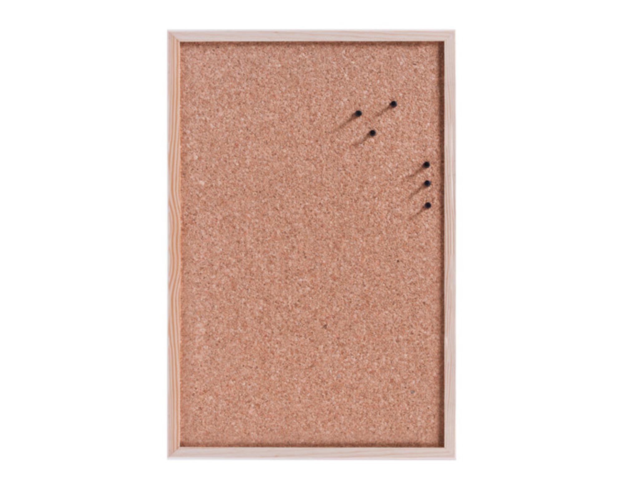 ZELLER Pinnwand Kork natur 60x80 cm in  präsentiert im Onlineshop von KAQTU Design AG. Büromaterial ist von ZELLER PRESENT