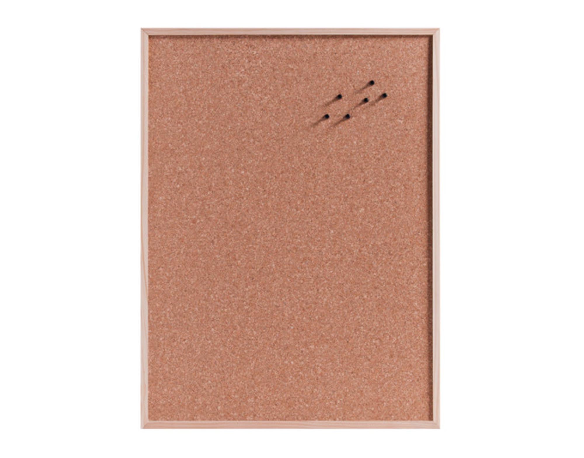 ZELLER Pinnwand Kork natur 60x80 cm in  präsentiert im Onlineshop von KAQTU Design AG. Büromaterial ist von ZELLER PRESENT