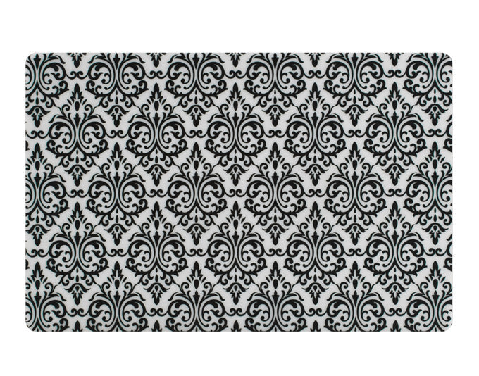 ZELLER Tischset Vintage schwarz 43.5x28.5 cm in  präsentiert im Onlineshop von KAQTU Design AG. Tischset ist von ZELLER PRESENT