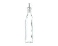 ZELLER Essig- Ölflasche Glas 270 ml 4.9x4.9x25 cm
