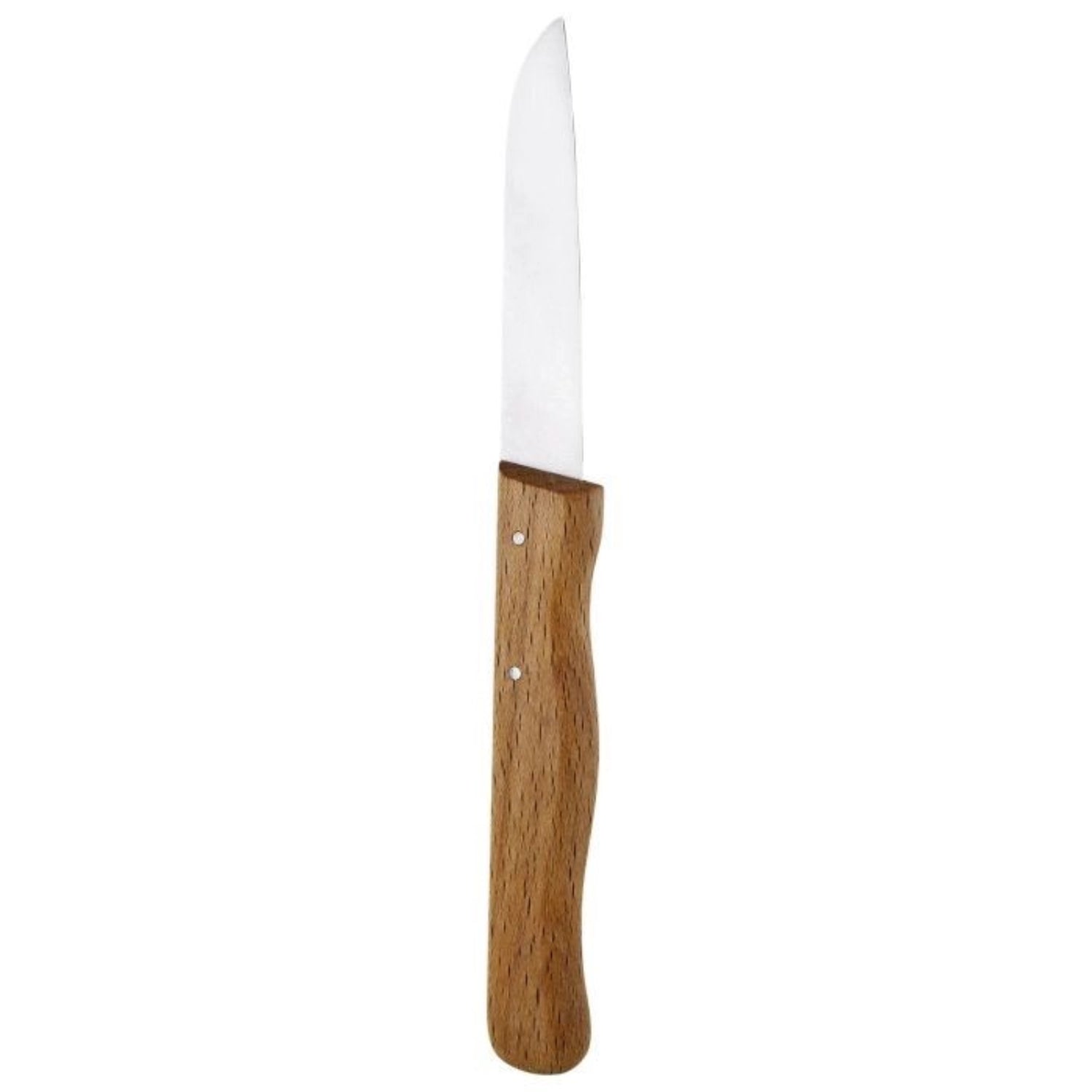 Schälmesser Greta von Westmark mit gerader Klinge, perfekt für präzises Schälen von Obst und Gemüse, bietet einen komfortablen, rutschfesten Griff.