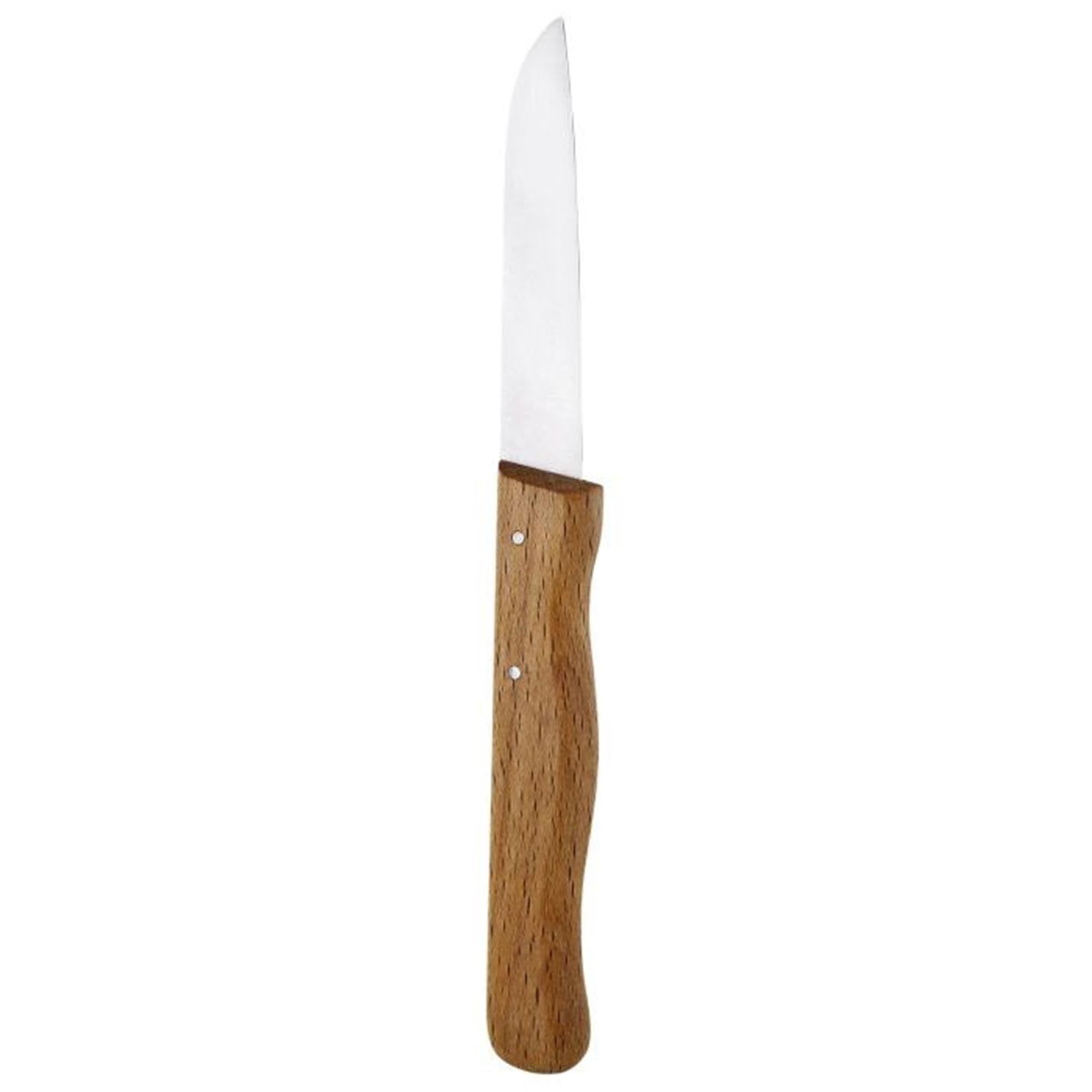 Das Schälmesser Greta von Westmark mit gerader Klinge ist ideal für präzises Schälen und Schneiden in der Küche.