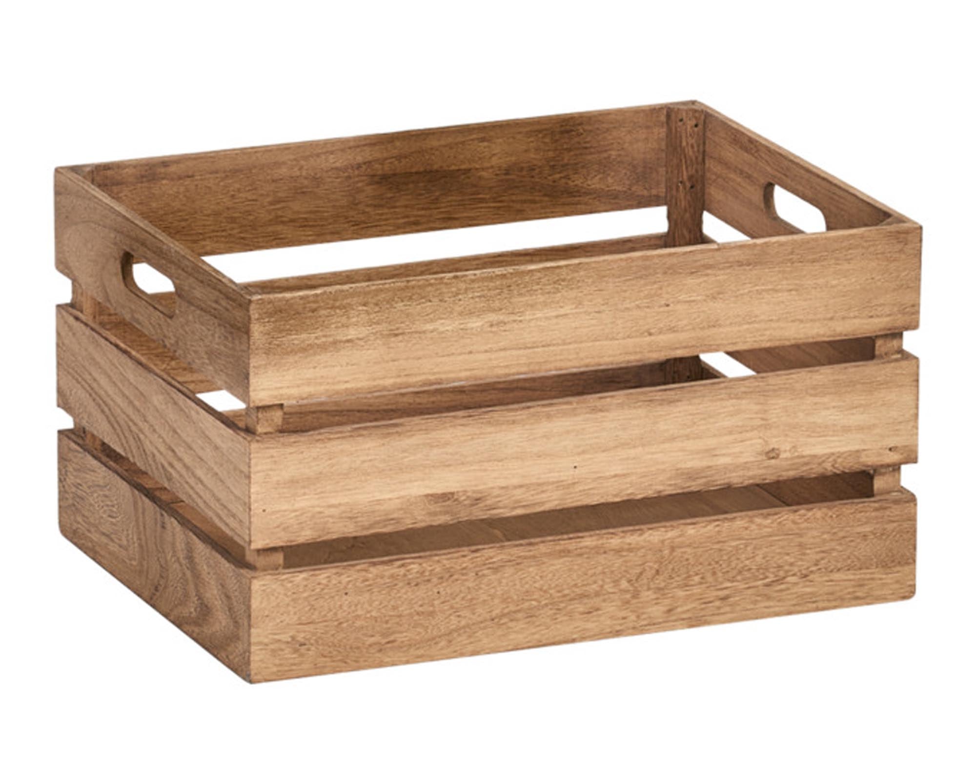ZELLER all-purpose box Vintage <tc>braun</tc> 39x29x21 cm