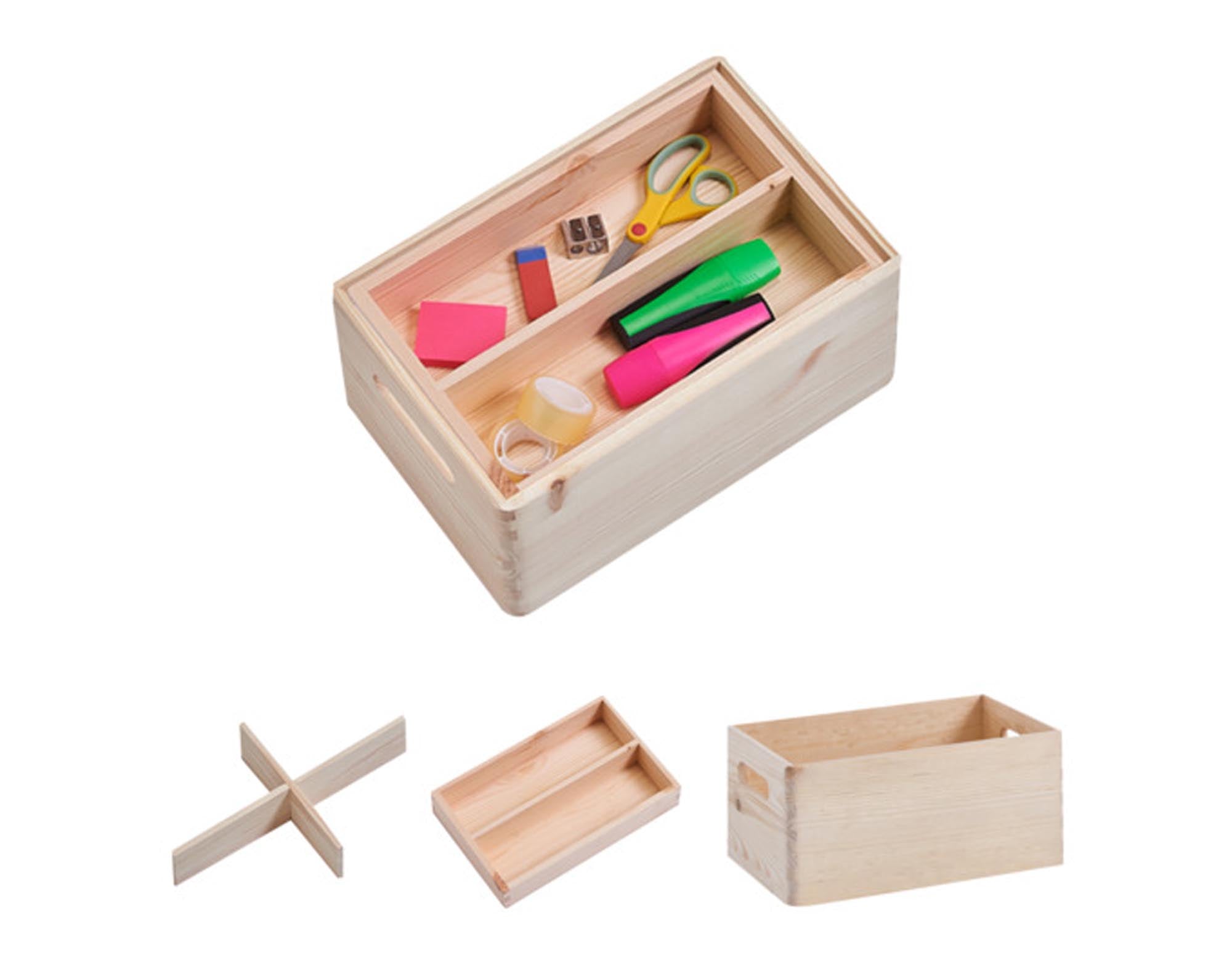 Zeller Box Set Kief en 3 parties 30x20x15 cm