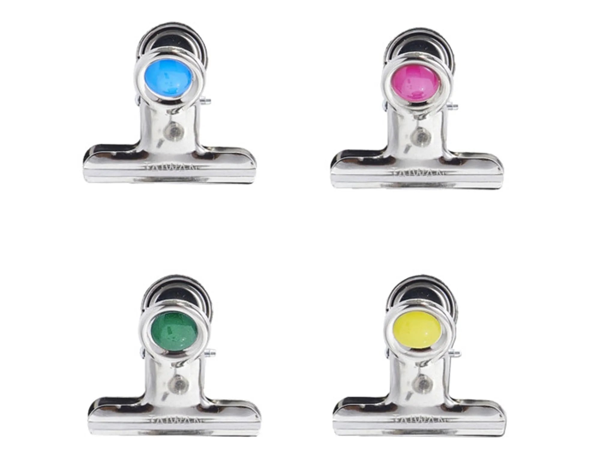 ZELLER Magnet-Set 4 Stück Clips Metall 4x3.5 cm in  präsentiert im Onlineshop von KAQTU Design AG. Büromaterial ist von ZELLER PRESENT