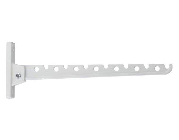 Kleiderträger Aluminium weiss in  präsentiert im Onlineshop von KAQTU Design AG. Stummer Diener ist von E + h