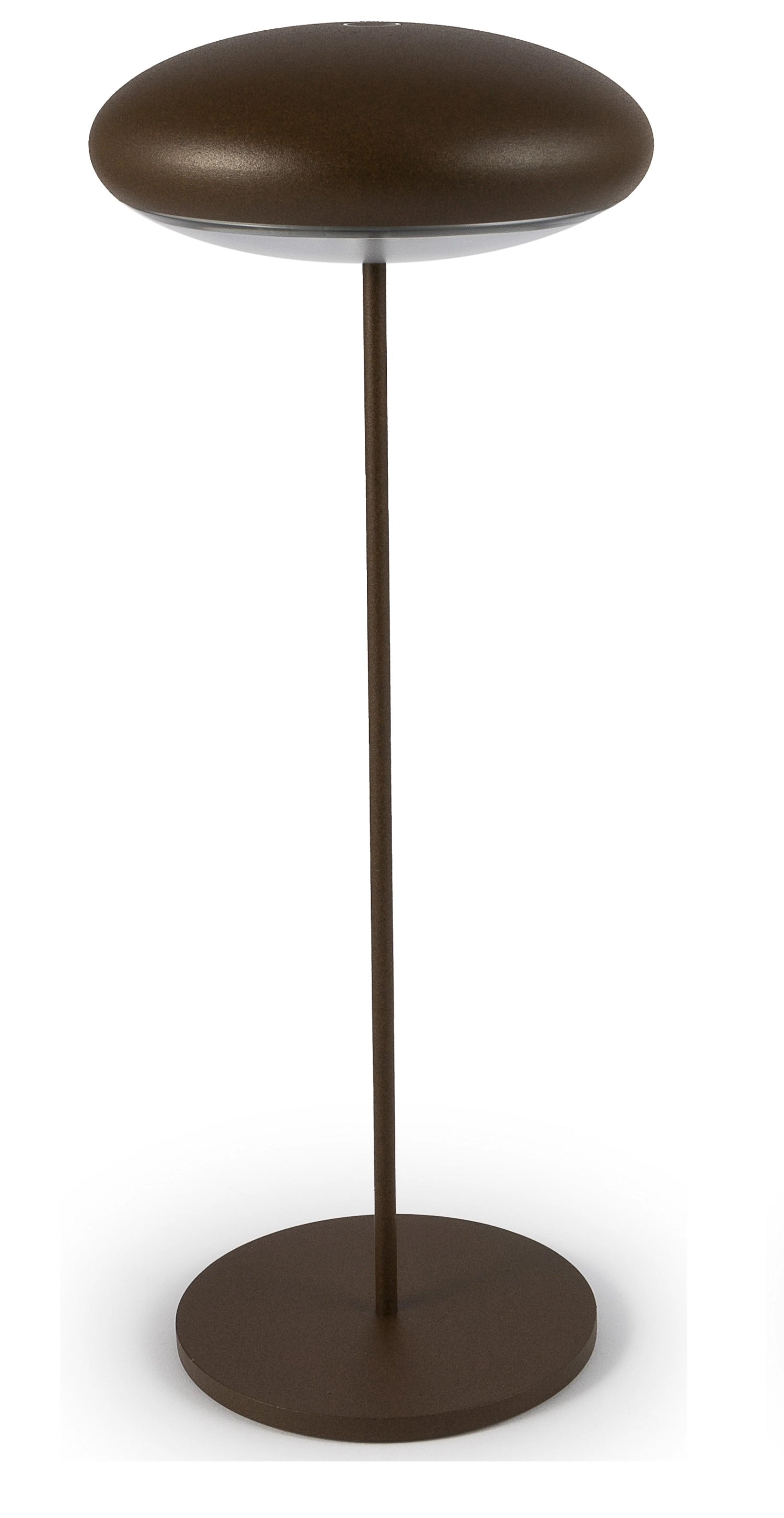 Broggi Nuvola Lampe wiederaufladbar, rost D10.2cm H31cm in Rot präsentiert im Onlineshop von KAQTU Design AG. Tischleuchte ist von Stanley