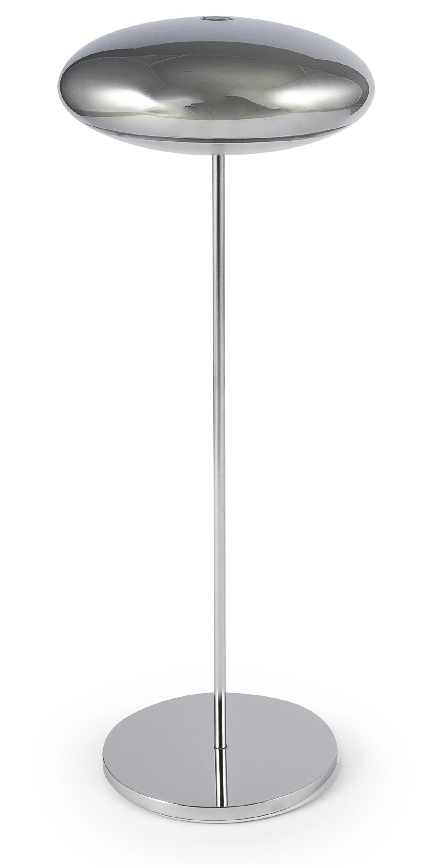 Broggi Nuvola Lampe wiederaufladbar, verchromt D10.2cm H31cm in Silber präsentiert im Onlineshop von KAQTU Design AG. Tischleuchte ist von Stanley