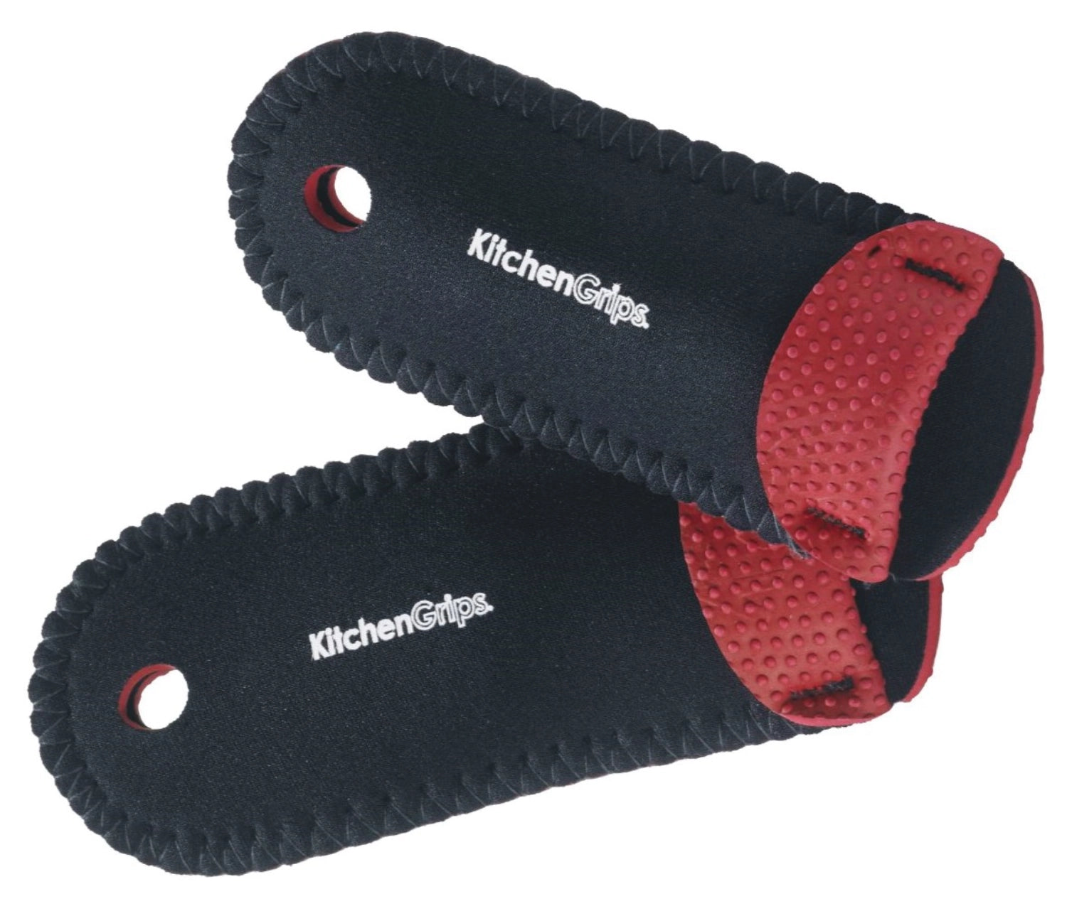 Protection des doigts Deluxe rouge 2 pièces Black 16cm