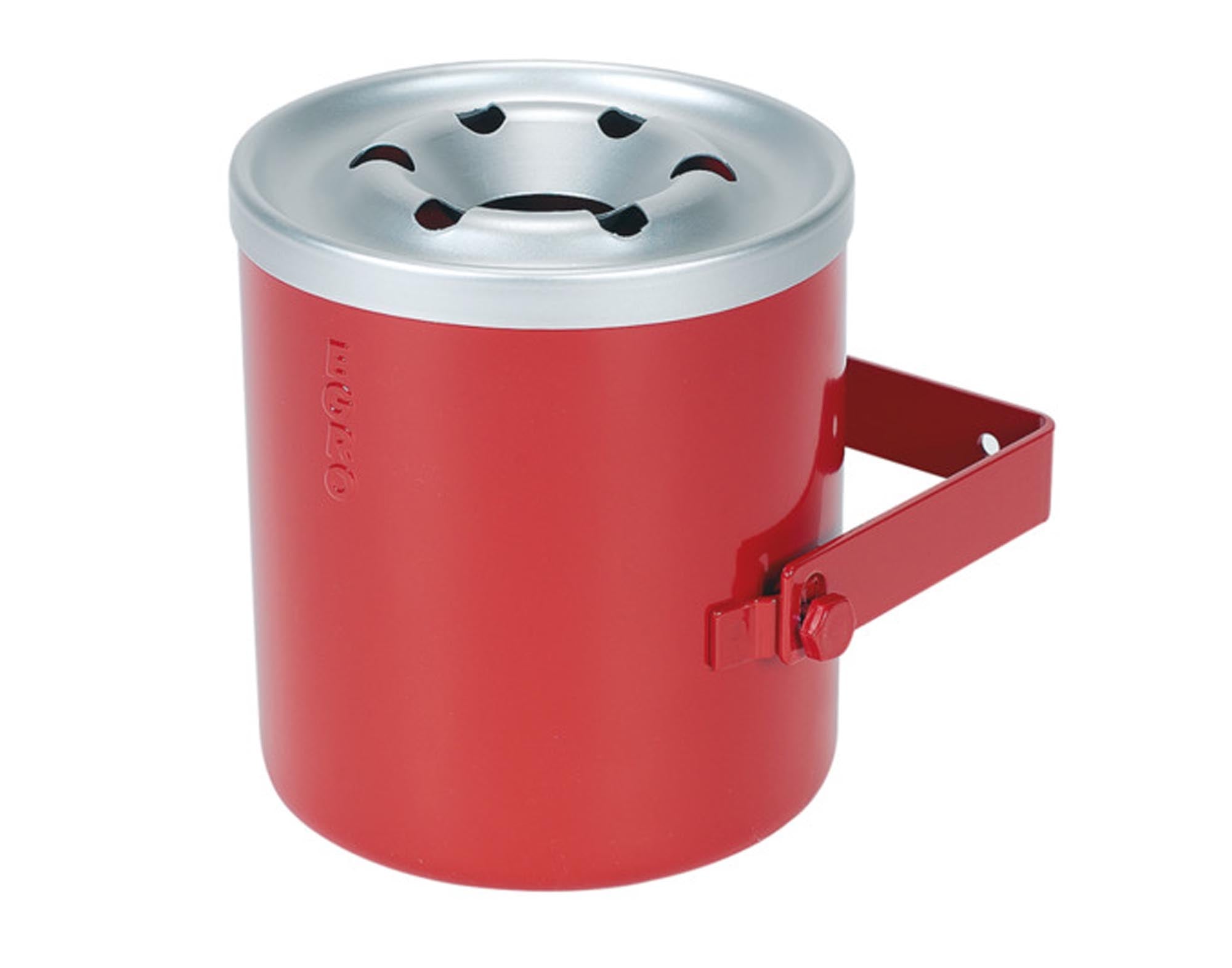 EGRO Industrie-Ascher rot 2 l ø 14 cm in  präsentiert im Onlineshop von KAQTU Design AG. Aschenbecher ist von EGRO