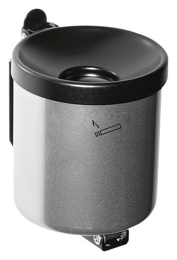 Wandascher Rondo Junior neusilber in  präsentiert im Onlineshop von KAQTU Design AG. Aschenbecher ist von E + h