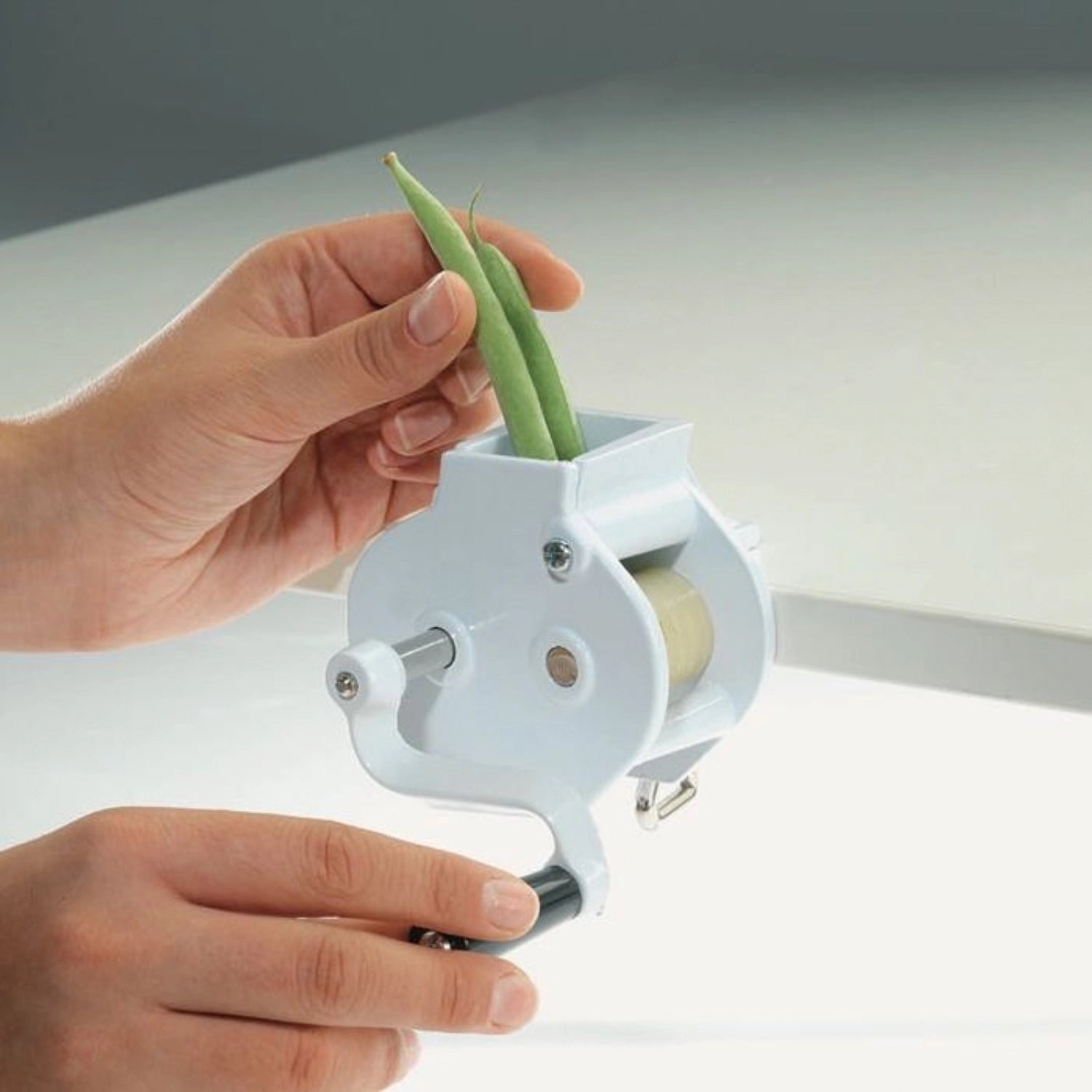 Bohnenlangschneider, 13x15x9cm