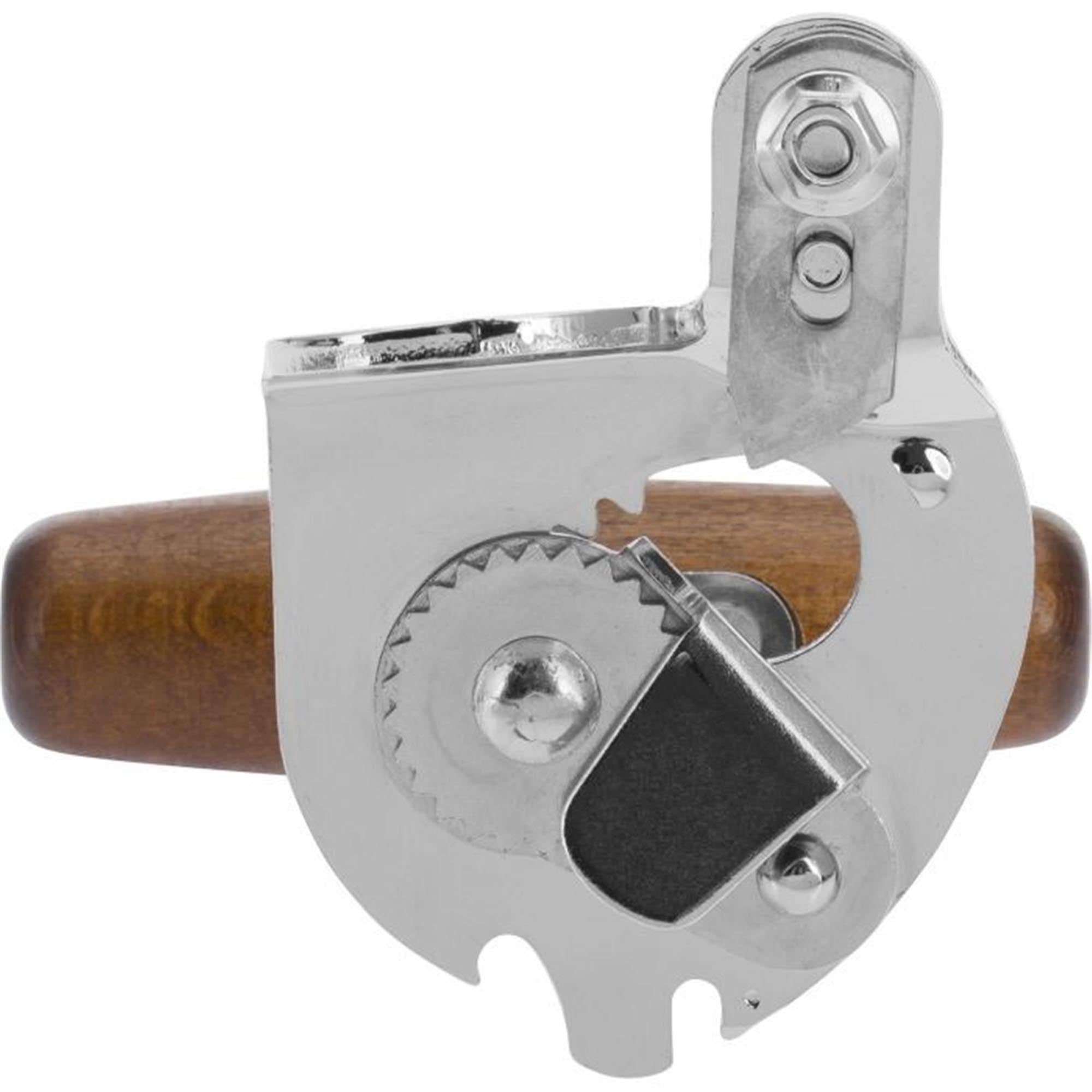 Hochwertiger Profidosenöffner Titan von Westmark, kompakt und robust, ideal für müheloses Öffnen von Dosen, Maße: 9x9x9 cm.
