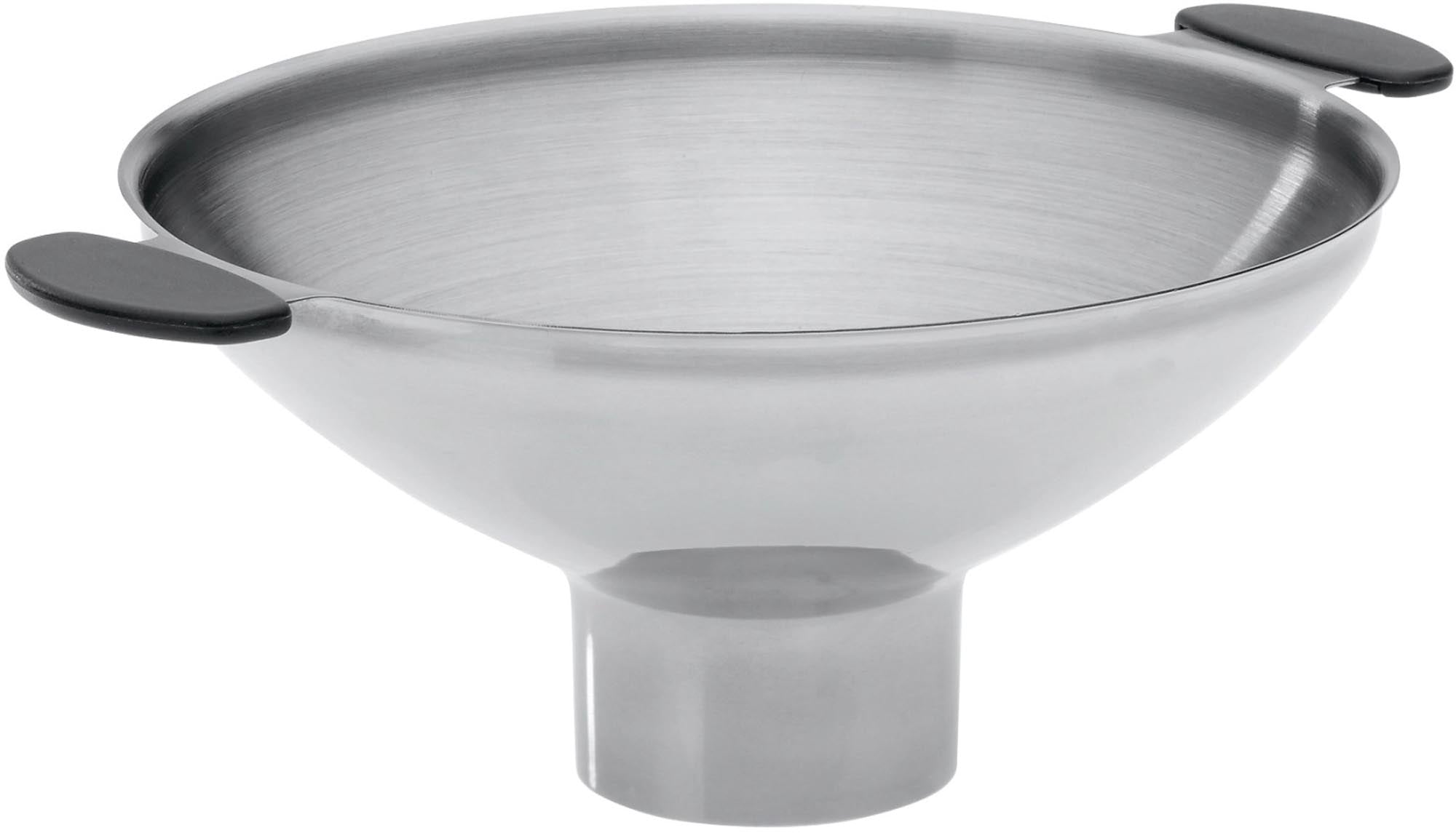 Entonnoir de mise en conserve en acier inoxydable, O : D13cm, U : D4, 17x13x7cm