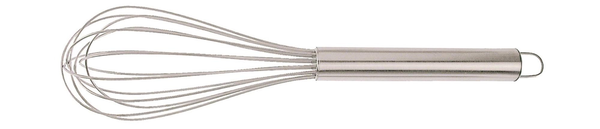 Schneebesen aus Edelstahl, 23x4.5x4.2cm in Silber präsentiert im Onlineshop von KAQTU Design AG. Kochbesteck ist von Westmark