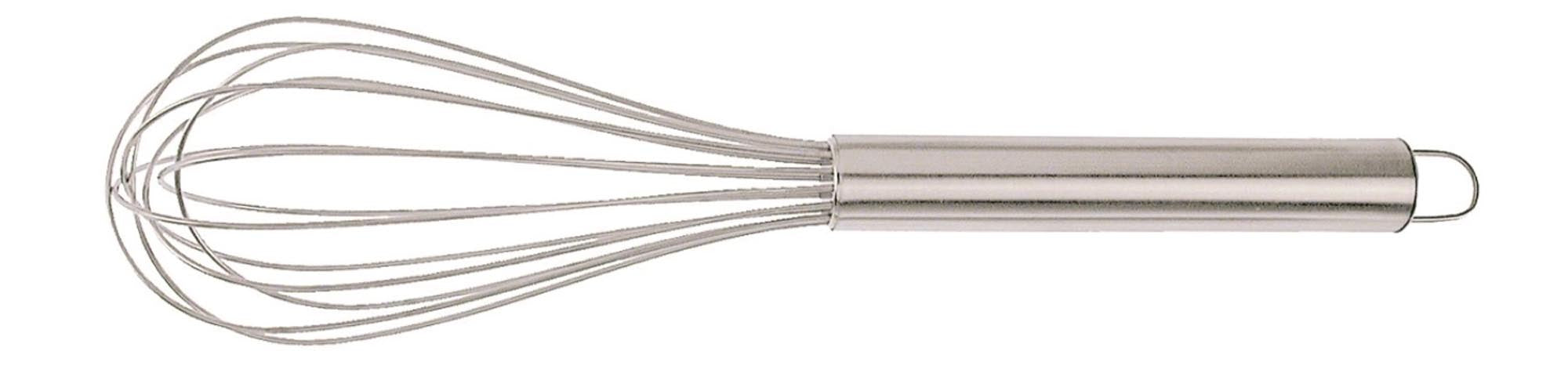 Schneebesen aus Edelstahl, 28x6.2x6.2cm in Silber präsentiert im Onlineshop von KAQTU Design AG. Kochbesteck ist von Westmark