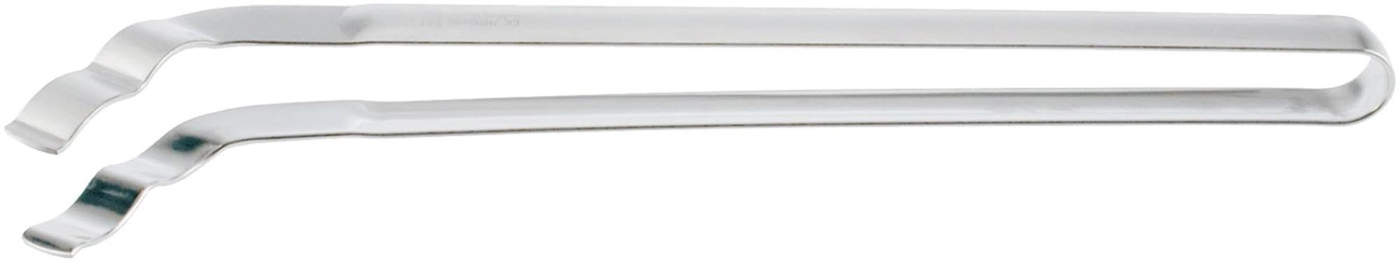 Wurstzange, 34x5x6cm in Silber präsentiert im Onlineshop von KAQTU Design AG. Zange ist von Westmark