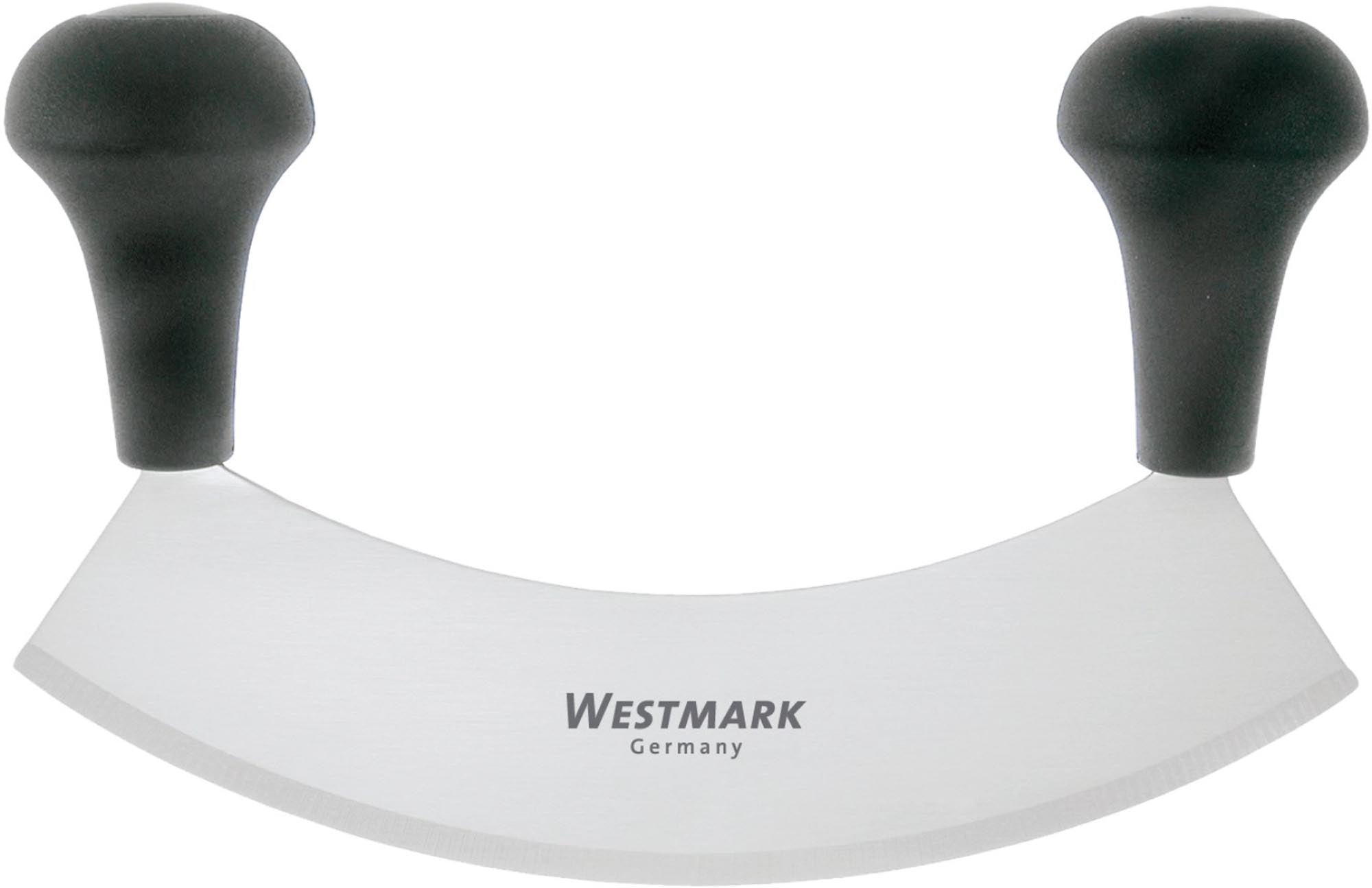 Wiegemesser Uno, 1 Messer, 17.5x4x12cm in Silber präsentiert im Onlineshop von KAQTU Design AG. Küchenmesser ist von Westmark