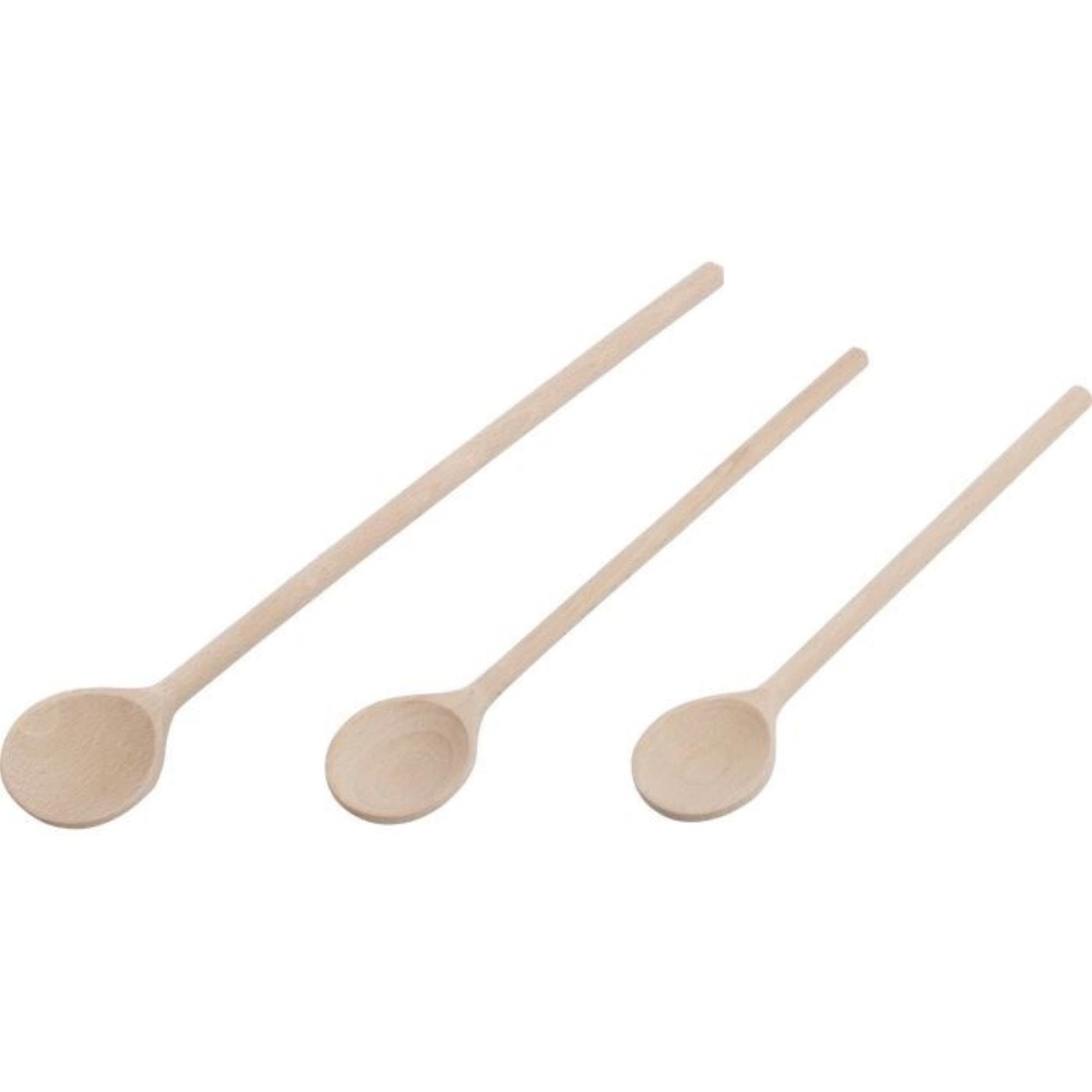 3 Rührlöffel Natur Pur 25, 28, 35cm in Braun präsentiert im Onlineshop von KAQTU Design AG. Kochbesteck ist von Westmark
