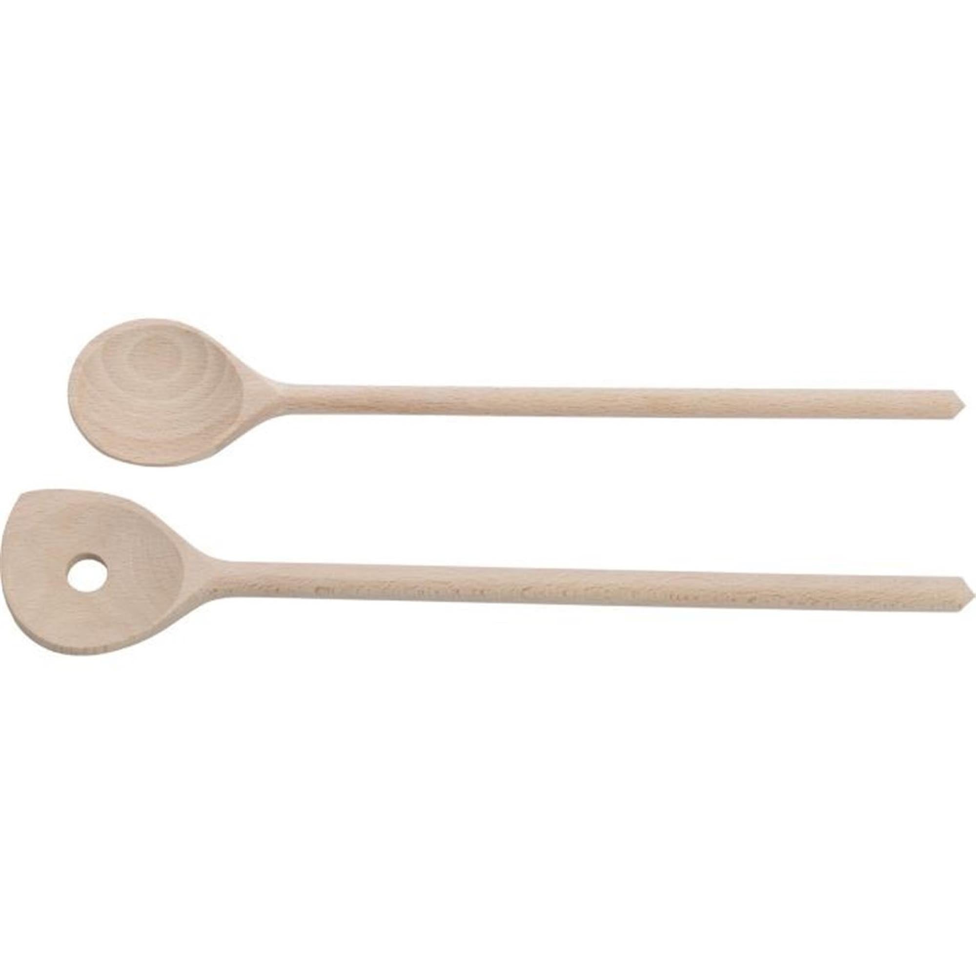 Set aus 2 Rührlöffeln aus natürlichem Holz von Westmark, ideal für schonendes Rühren und Kochen in der Küche.