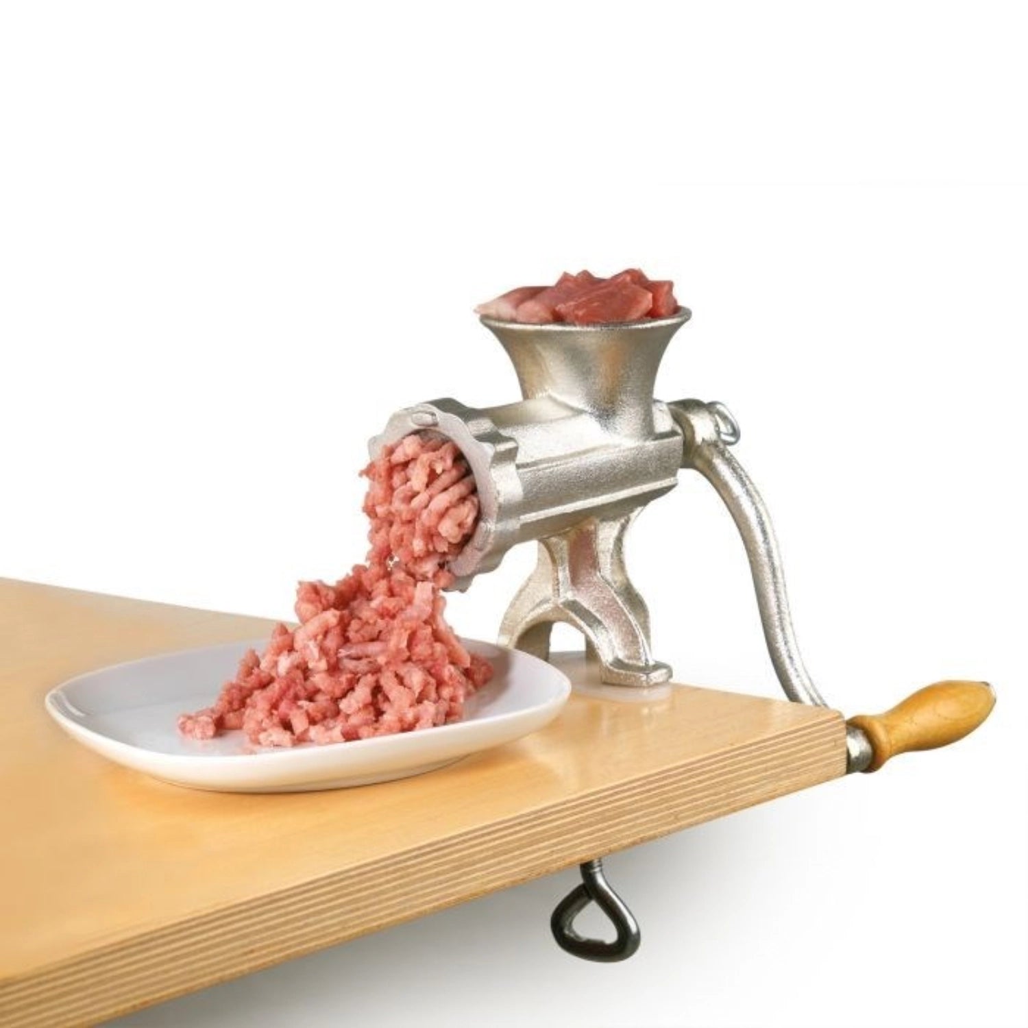 Optimieren Sie Ihren Westmark Fleischwolf 9752WM mit dem langlebigen 4-flügeligen Messer Gr. 8. Perfekt für hygienisches, präzises Zerkleinern von Fleisch.