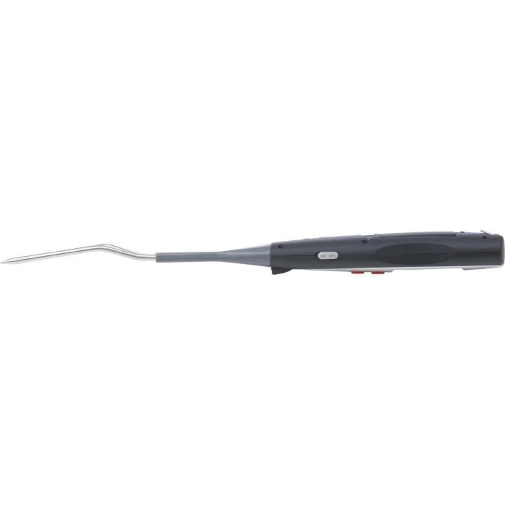 Grillgabel mit Thermometer von Westmark, perfekt für exakte Temperaturmessung beim Braten und Grillen von Fleisch.