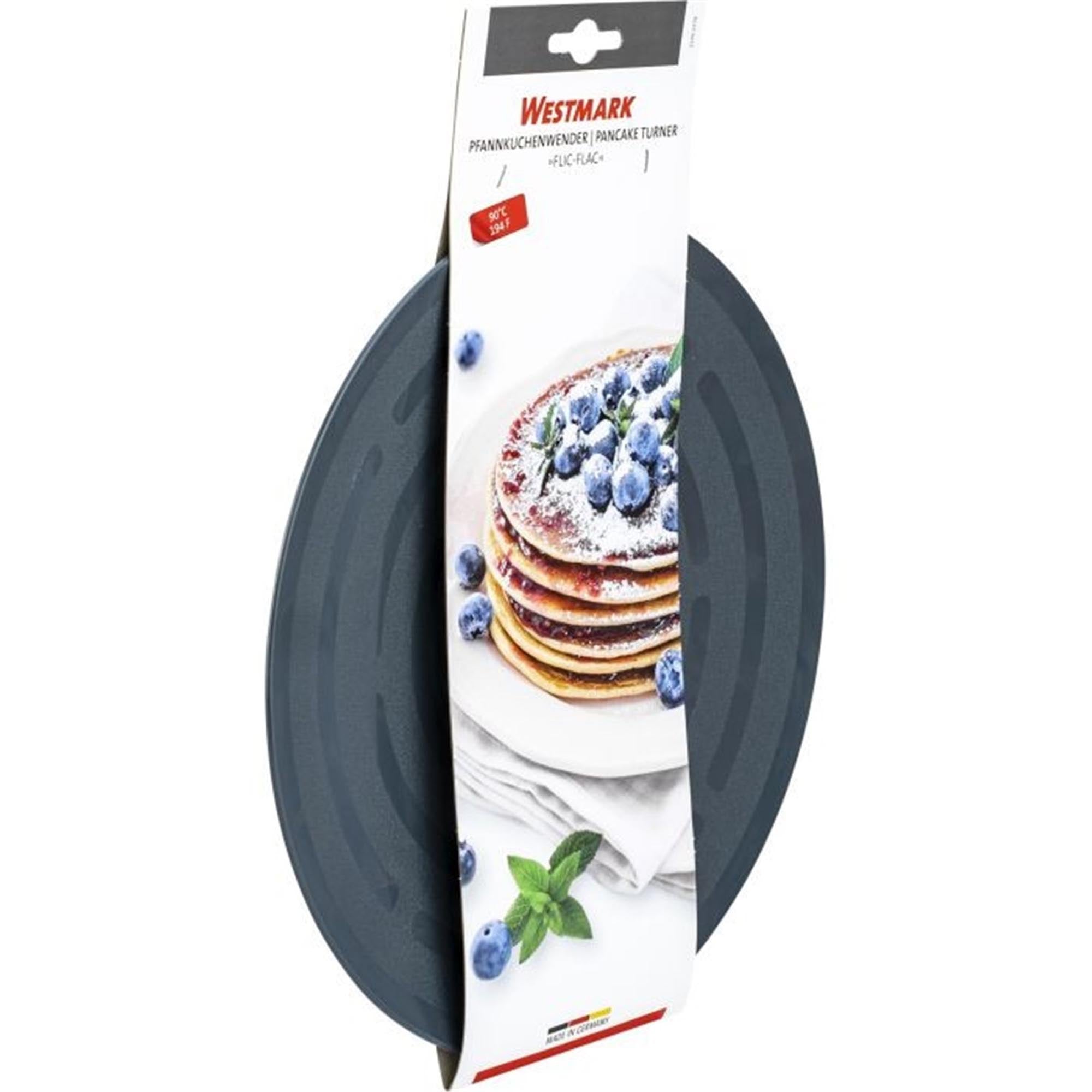 Praktischer Pfannkuchen- und Omelettewender von Westmark, 26 cm Durchmesser, ideal für einfaches Wenden und Servieren.