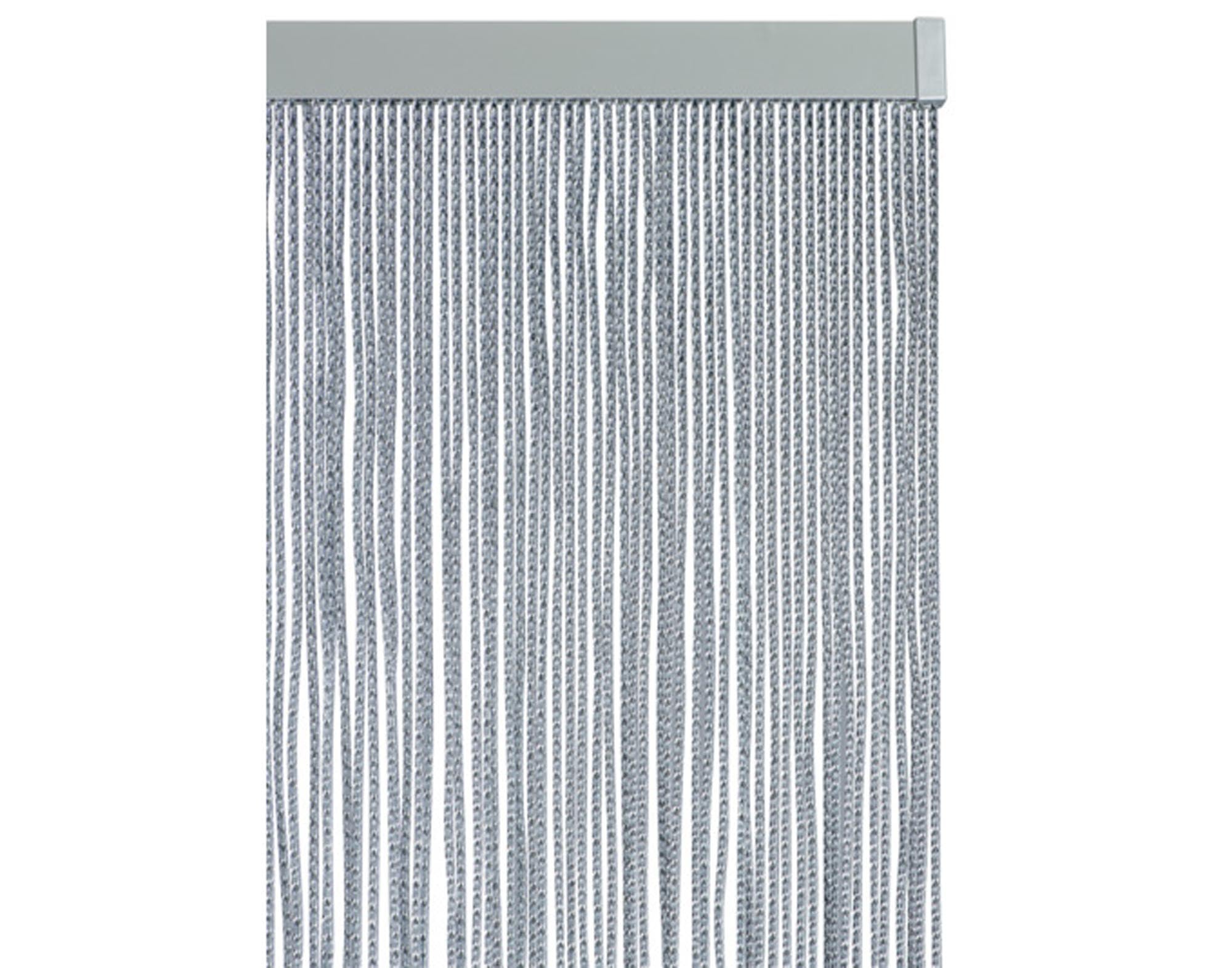 <tc>LA TENDA</tc> Door curtain Lazio 1 black transparent 90x210cm