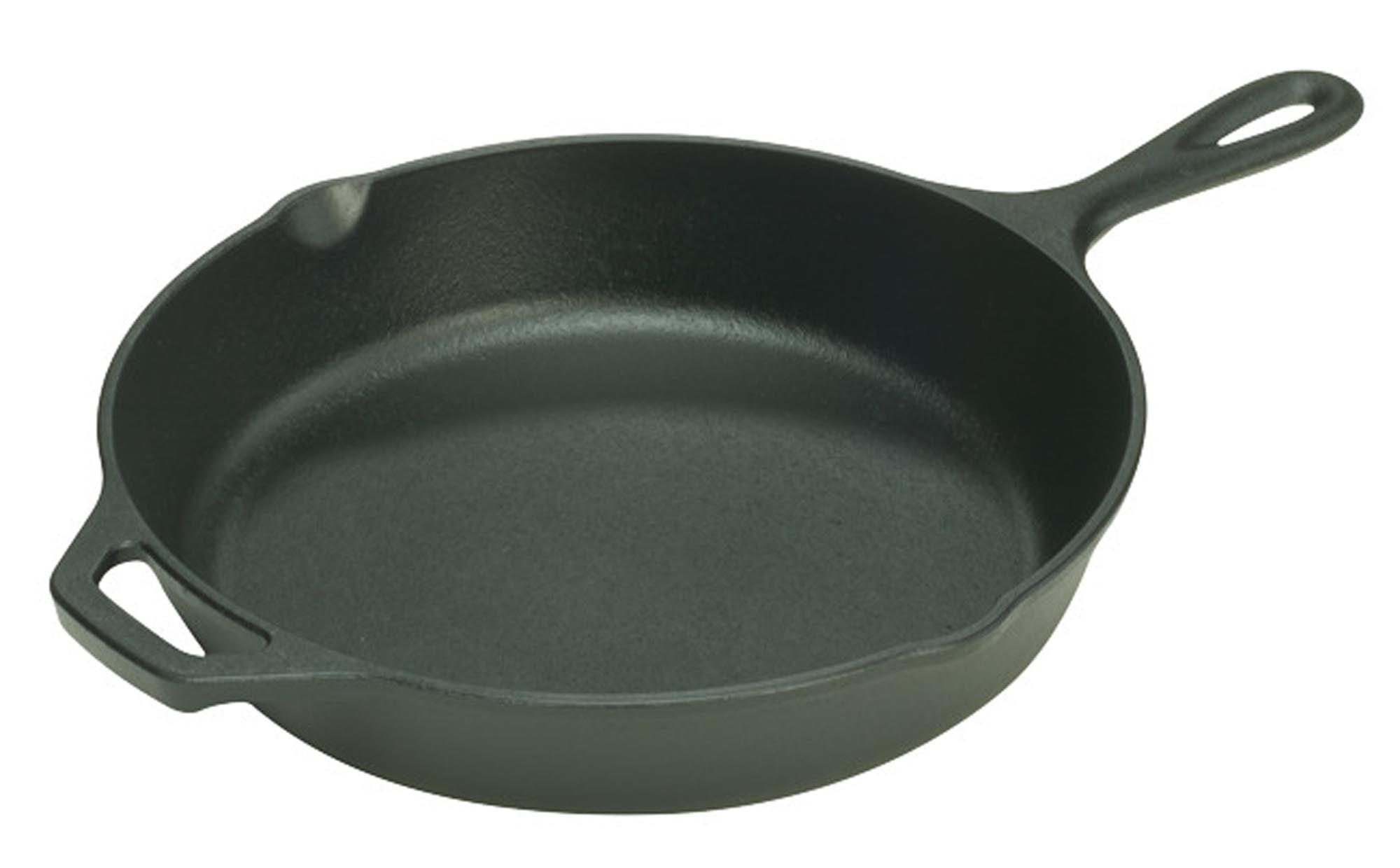 LODGE Gusseisenpfanne ø 26 cm mit Stiel in  präsentiert im Onlineshop von KAQTU Design AG. Grillzubehör ist von LODGE