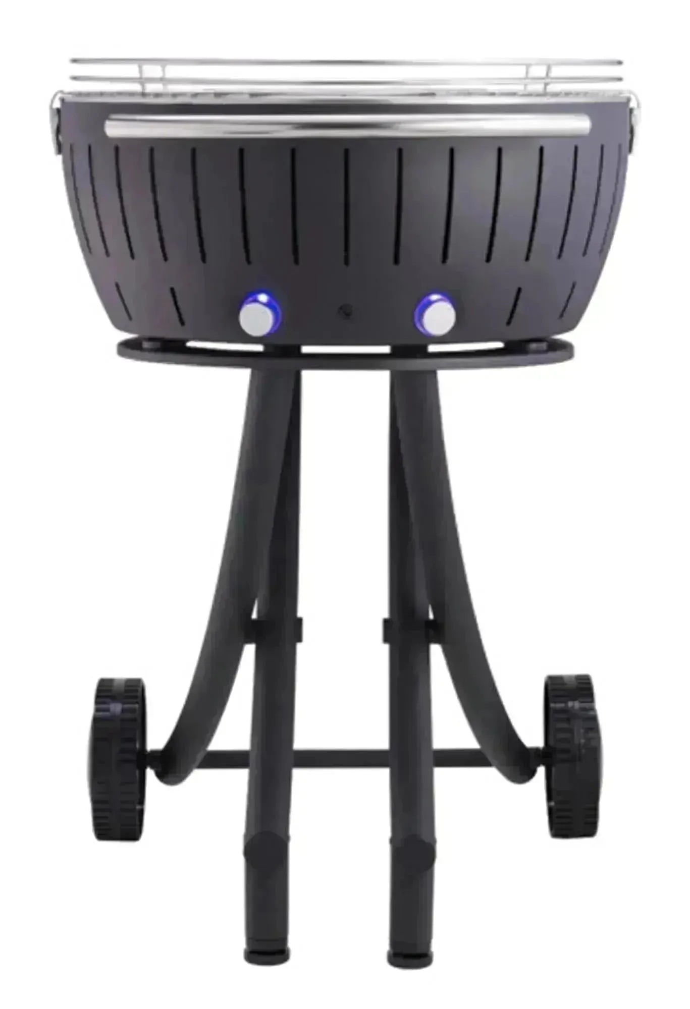 LotusGrill XXL: Rauchfreier Holzkohlegrill in Anthrazit, große Grillfläche, Edelstahl, leicht zu reinigen, ideal für Garten und Camping.