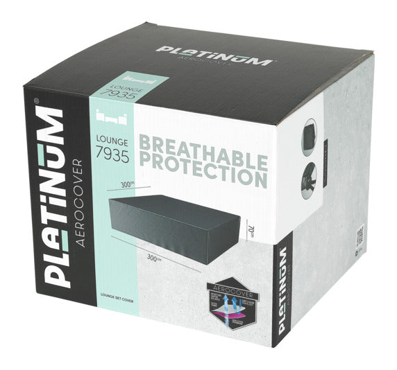 PLATINUM AEROCOVER Schutzhülle Lounge 270x210x70 cm in  präsentiert im Onlineshop von KAQTU Design AG. Gartenmöbelabdeckung ist von PLATINUM AEROCOVER