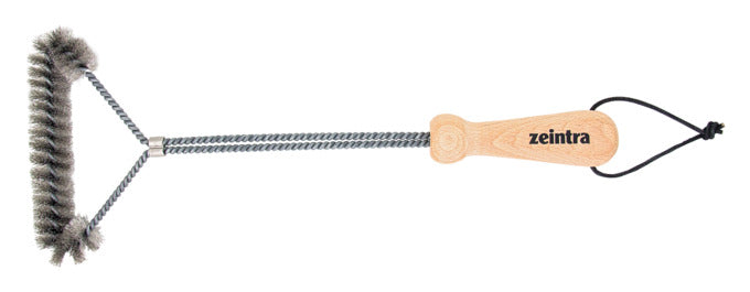 ZEINTRA Grillbürste Turbo Stahl 410x180 mm in  präsentiert im Onlineshop von KAQTU Design AG. Grillzubehör ist von ZEINTRA