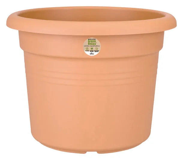 ELHO Pflanzengefäss Green Basics Cylinder terra ø 34 cm in  präsentiert im Onlineshop von KAQTU Design AG. Pflanzentopf Outdoor ist von ELHO