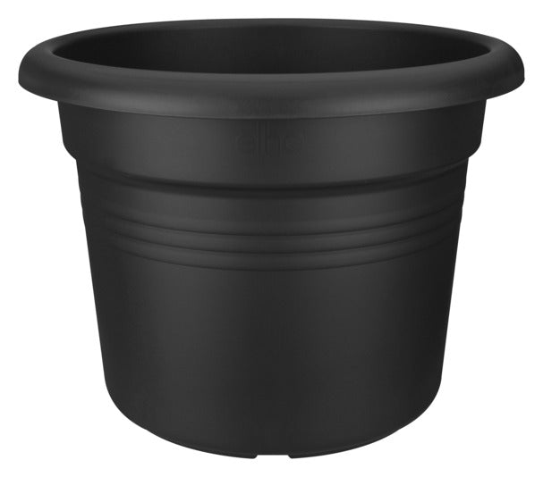 ELHO Pflanzengefäss Green Basics Cylinder living black ø 34 cm in  präsentiert im Onlineshop von KAQTU Design AG. Pflanzentopf Outdoor ist von ELHO