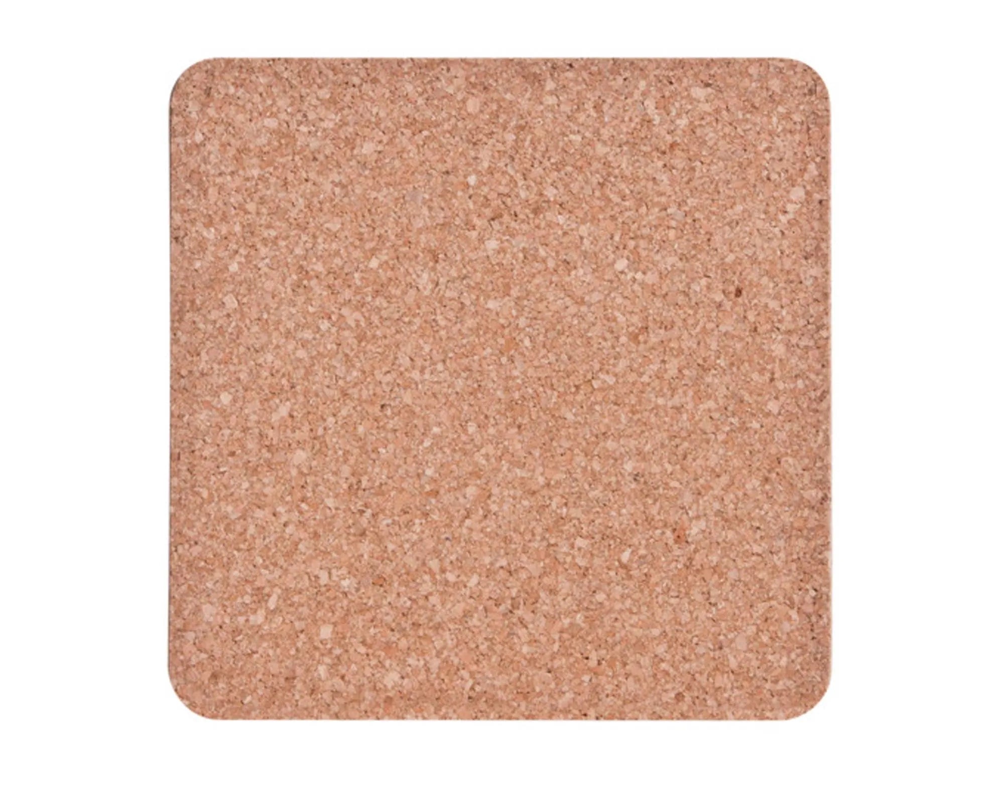 Stilvoller Korkuntersetzer 24.5x24.5 cm von ZELLER PRESENT: umweltfreundlich, hitzebeständig, schützt Oberflächen, einfach zu reinigen.