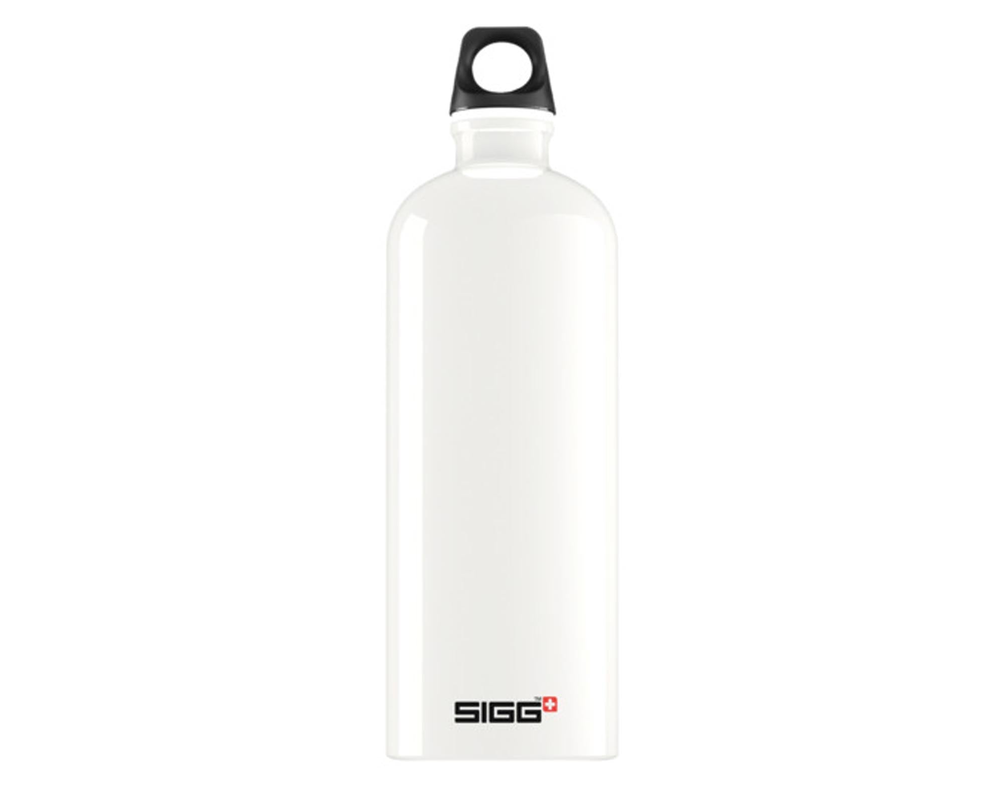 SIGG Trinkflasche Traveller Bottle white 1 l in  präsentiert im Onlineshop von KAQTU Design AG. Flasche ist von SIGG
