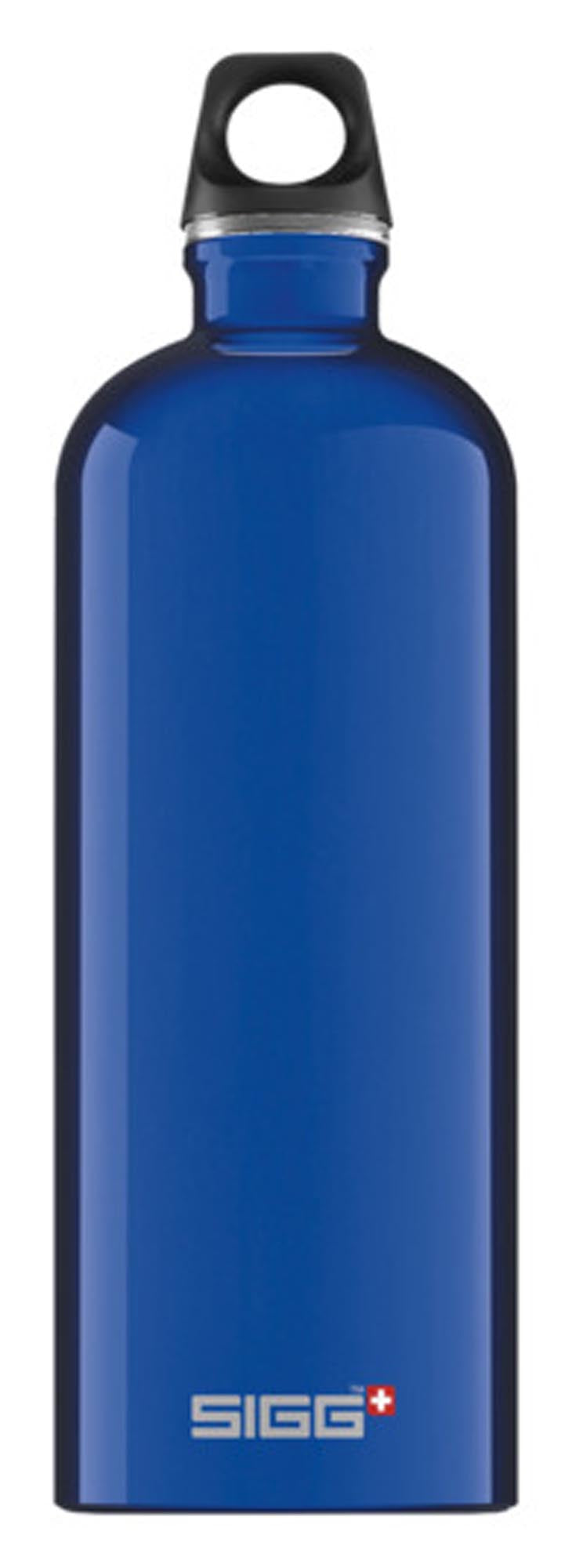 SIGG Trinkflasche Traveller Bottle darkblue 1 l in  präsentiert im Onlineshop von KAQTU Design AG. Flasche ist von SIGG