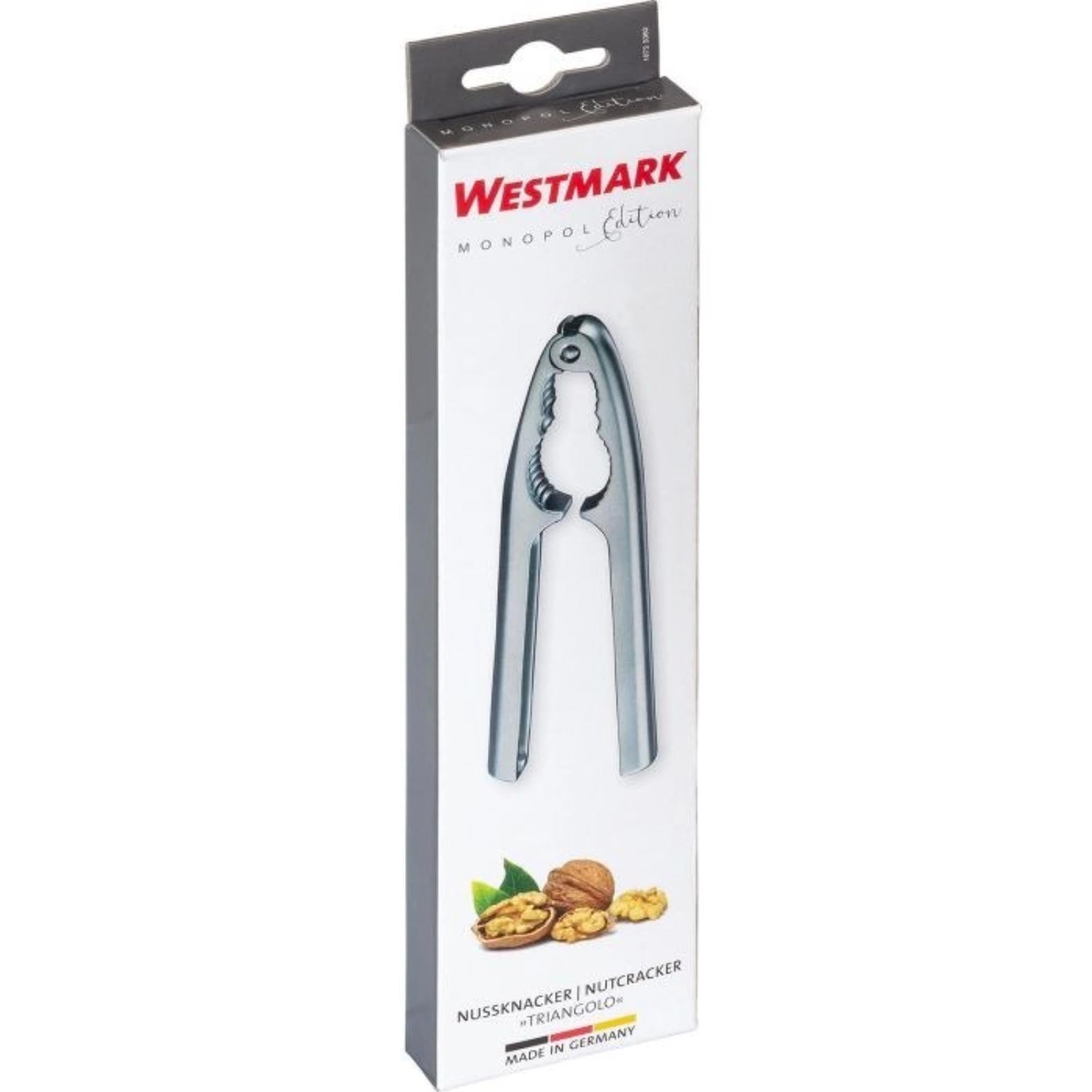 Stilvoller Nussknacker Triangolo von Westmark, edelmattiert, 17.5x4x1.2cm, robustes Design, perfekt für verschiedene Nusssorten.