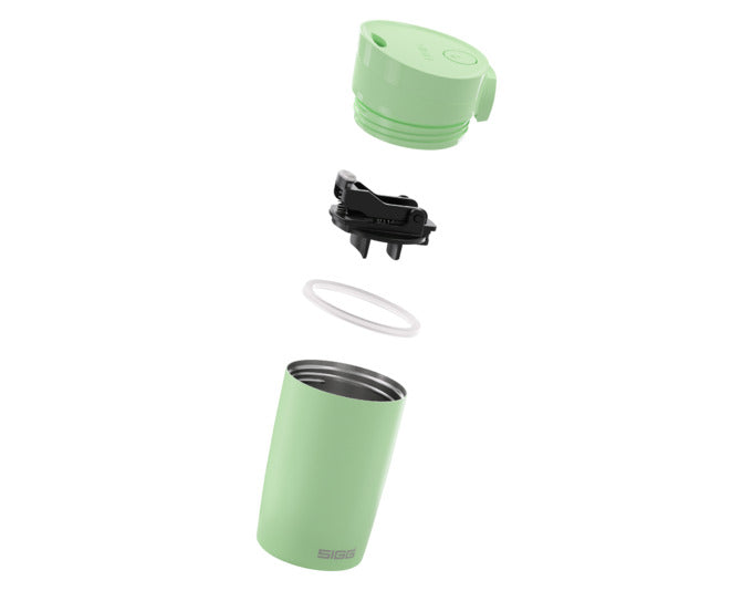 SIGG Isolierbecher Thermomug Miracle milky green touch 0.27 l in  präsentiert im Onlineshop von KAQTU Design AG. Küchenhelfer ist von SIGG
